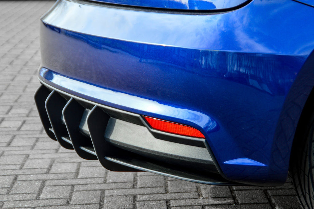 Racing Heckansatz Heckeinsatz Diffusor für Audi A1 8X - Ingo Noak Tuning