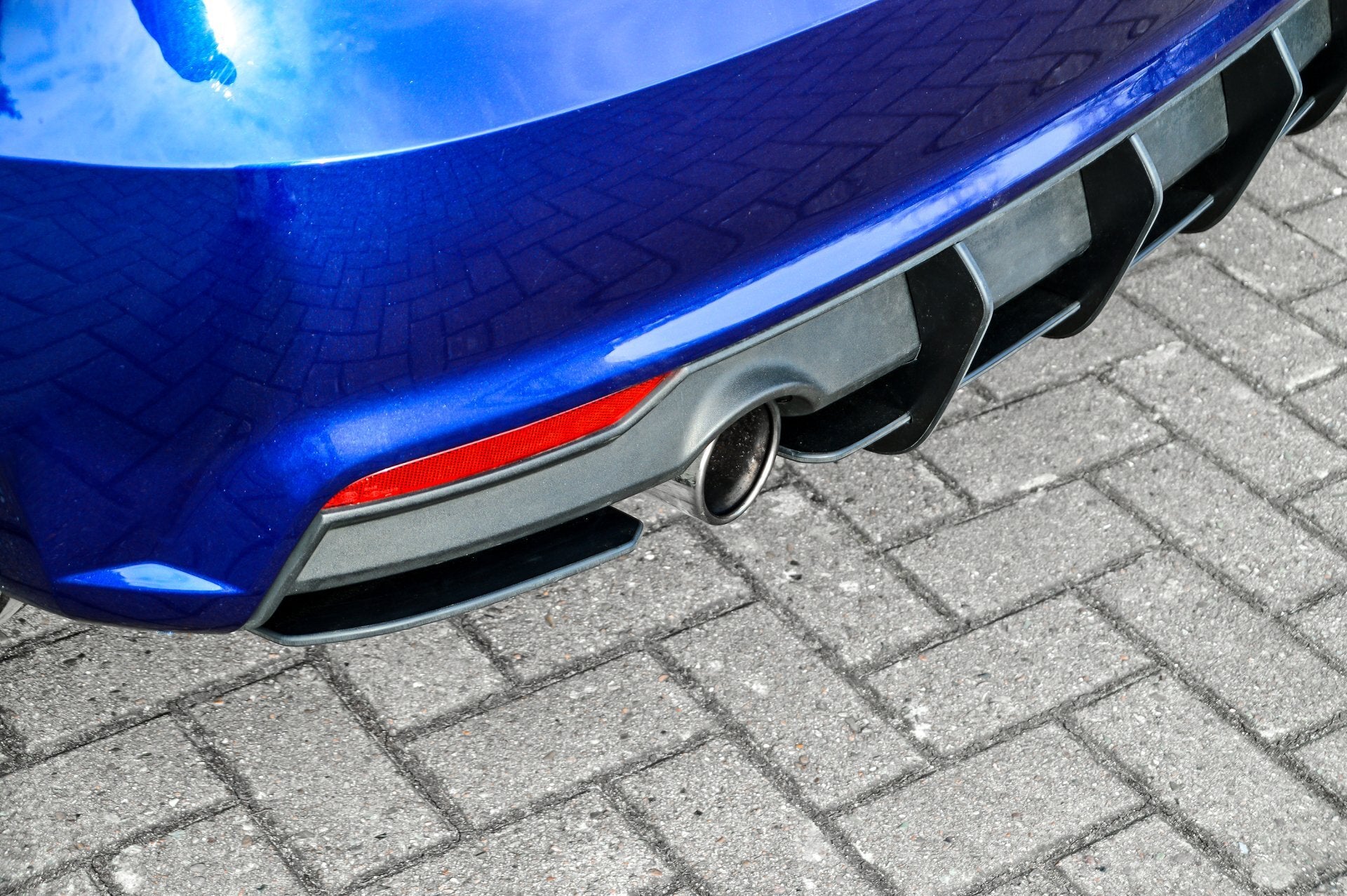 Racing Heckansatz Heckeinsatz Diffusor für Audi A1 8X - Ingo Noak Tuning