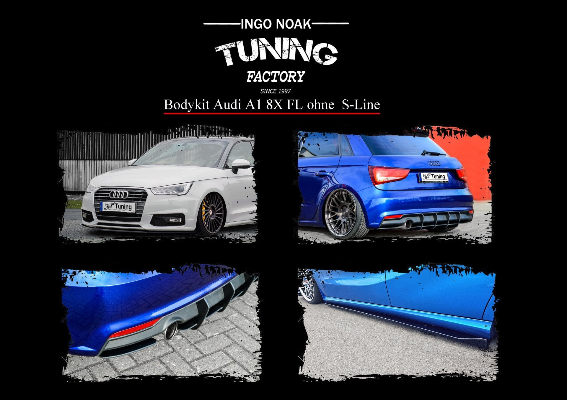 Bodykit für VW Audi A1 8X Bj.2014- - Ingo Noak Tuning