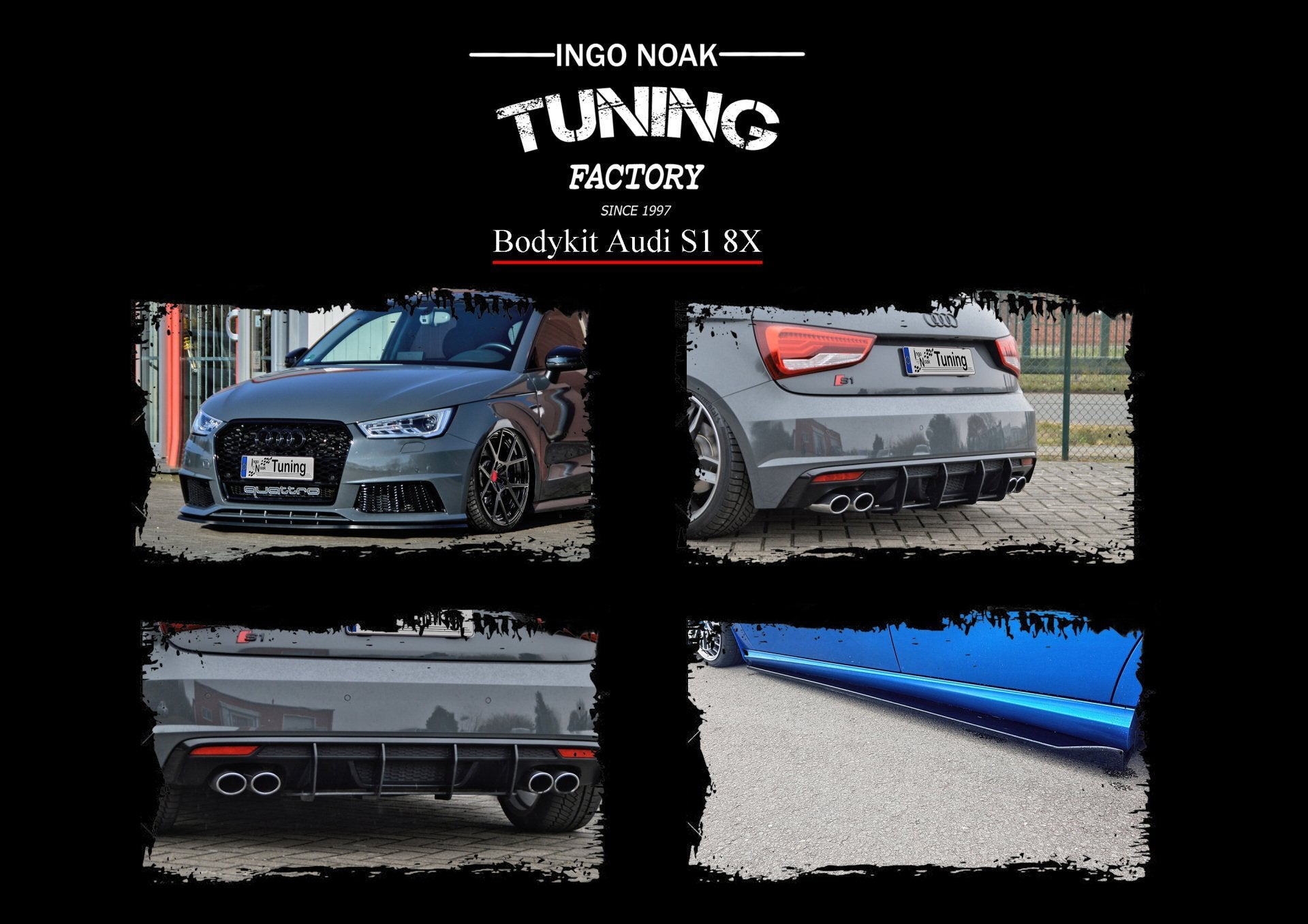 Bodykit für VW Audi S1 8X Bj.2014- - Ingo Noak Tuning