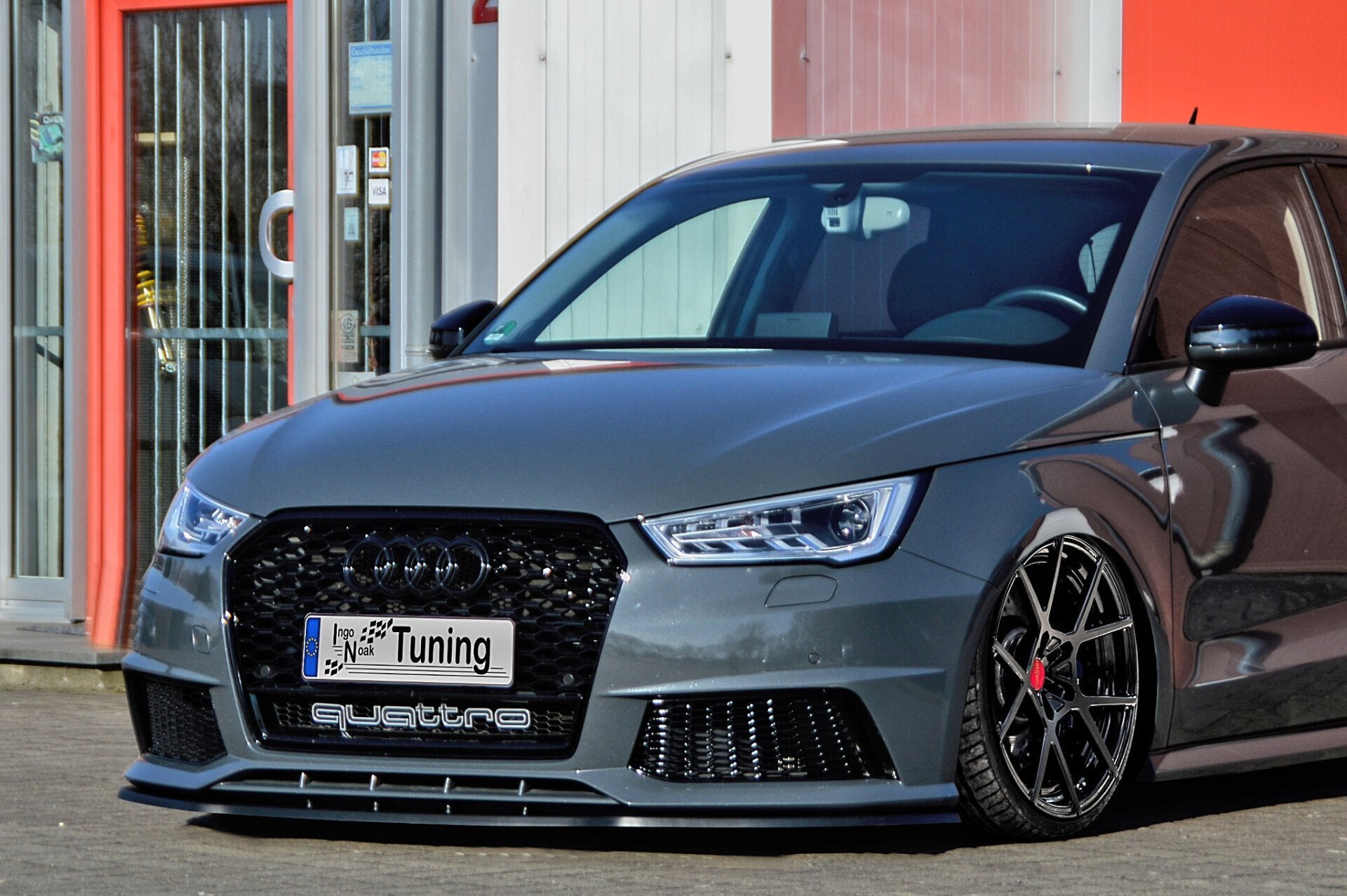 Cuplippe Spoilerschwert für Audi S1 8X - Ingo Noak Tuning