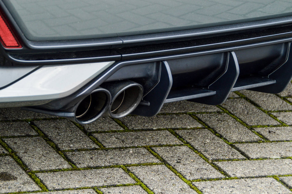 Gefräster Heckansatz für Audi A1 GB Sportback S-Line ab Bj.2018- - Ingo Noak Tuning