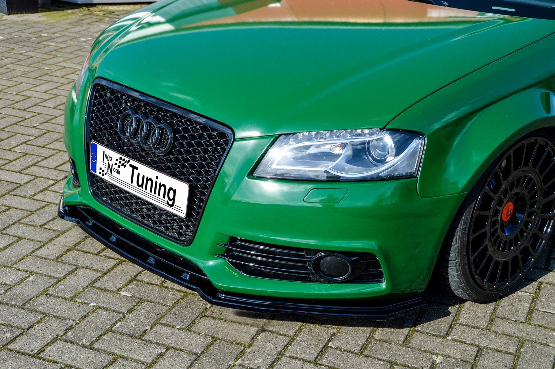 Cup Frontspoilerlippe für Audi A3 8P S-Line Facelift Bj. 2008-2012 - Ingo Noak Tuning