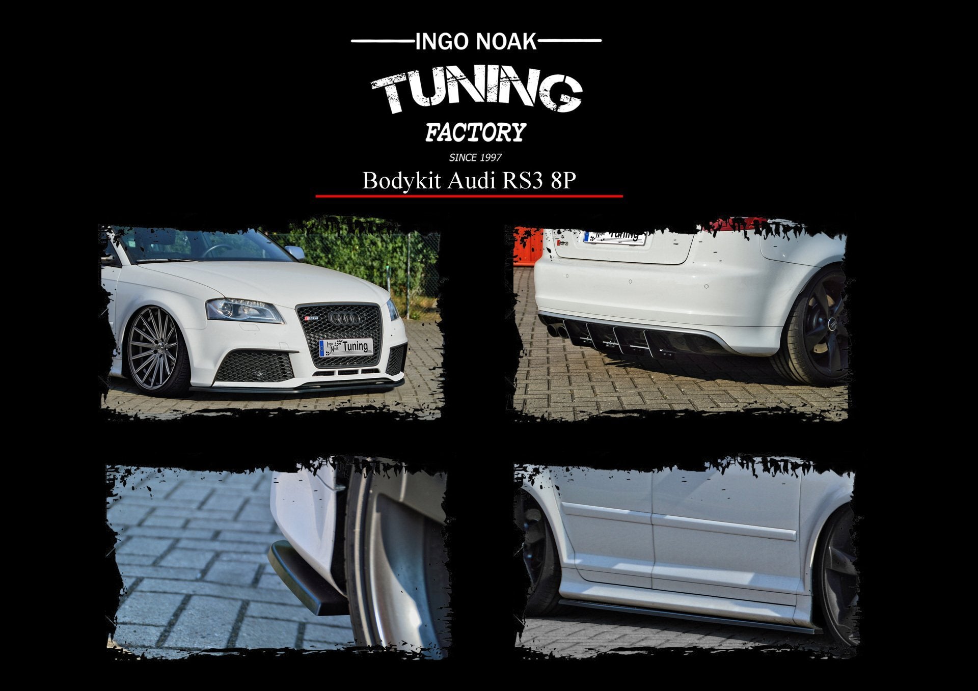 Bodykit für Audi RS3 8P Sportback Bj.2011-2012 - Ingo Noak Tuning