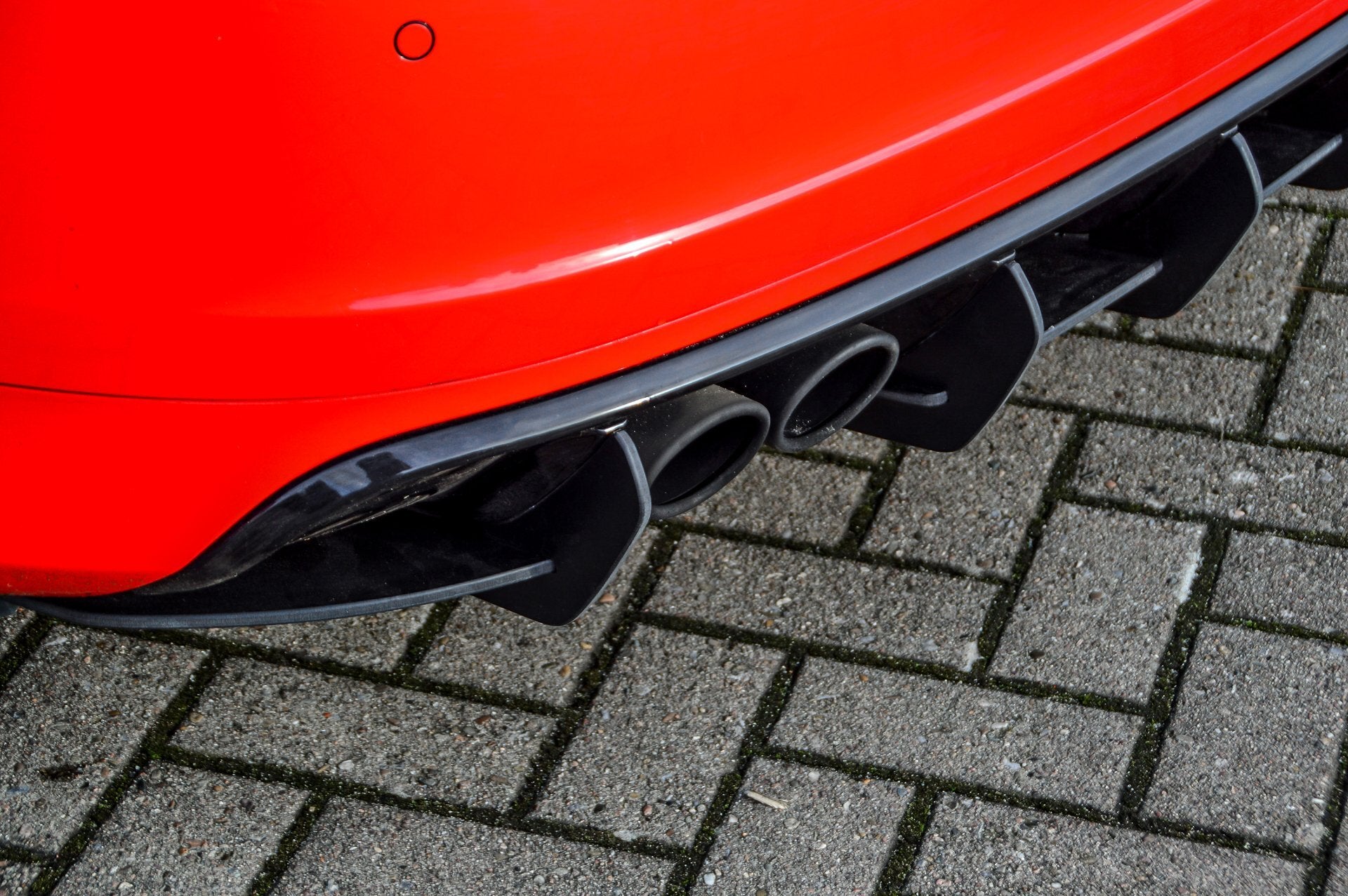 Gefräster Heckansatz V2 mit Finnen für Audi RS3 8PA Bj. 2011-2012 - Ingo Noak Tuning