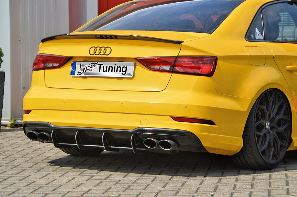 Heckansatz für Audi A3 S3 8V S-Line + Cabrio Facelift gefräßt - Ingo Noak Tuning