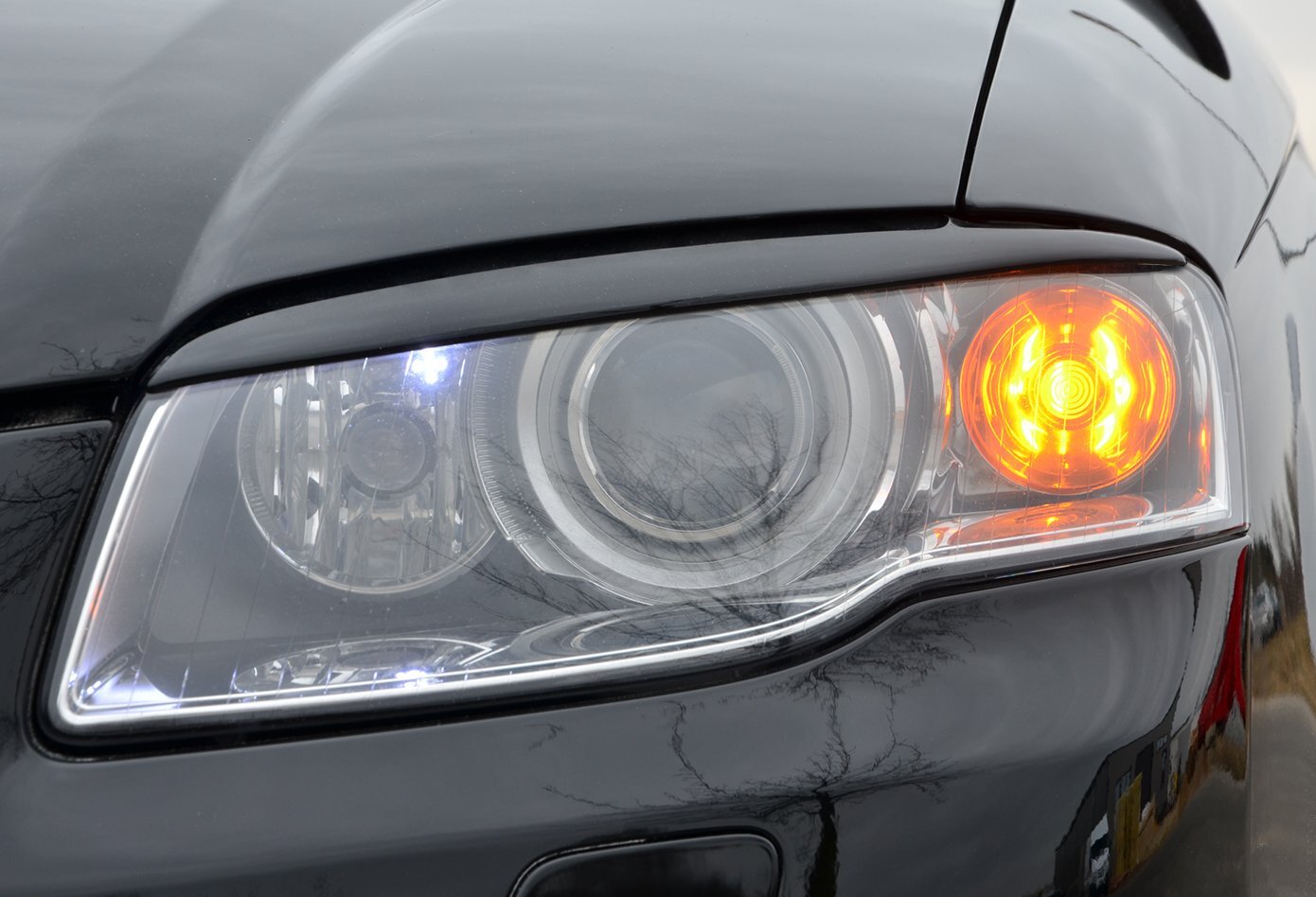 Scheinwerferblenden für Audi A4 B7 Bj. 2004-2008 - Ingo Noak Tuning