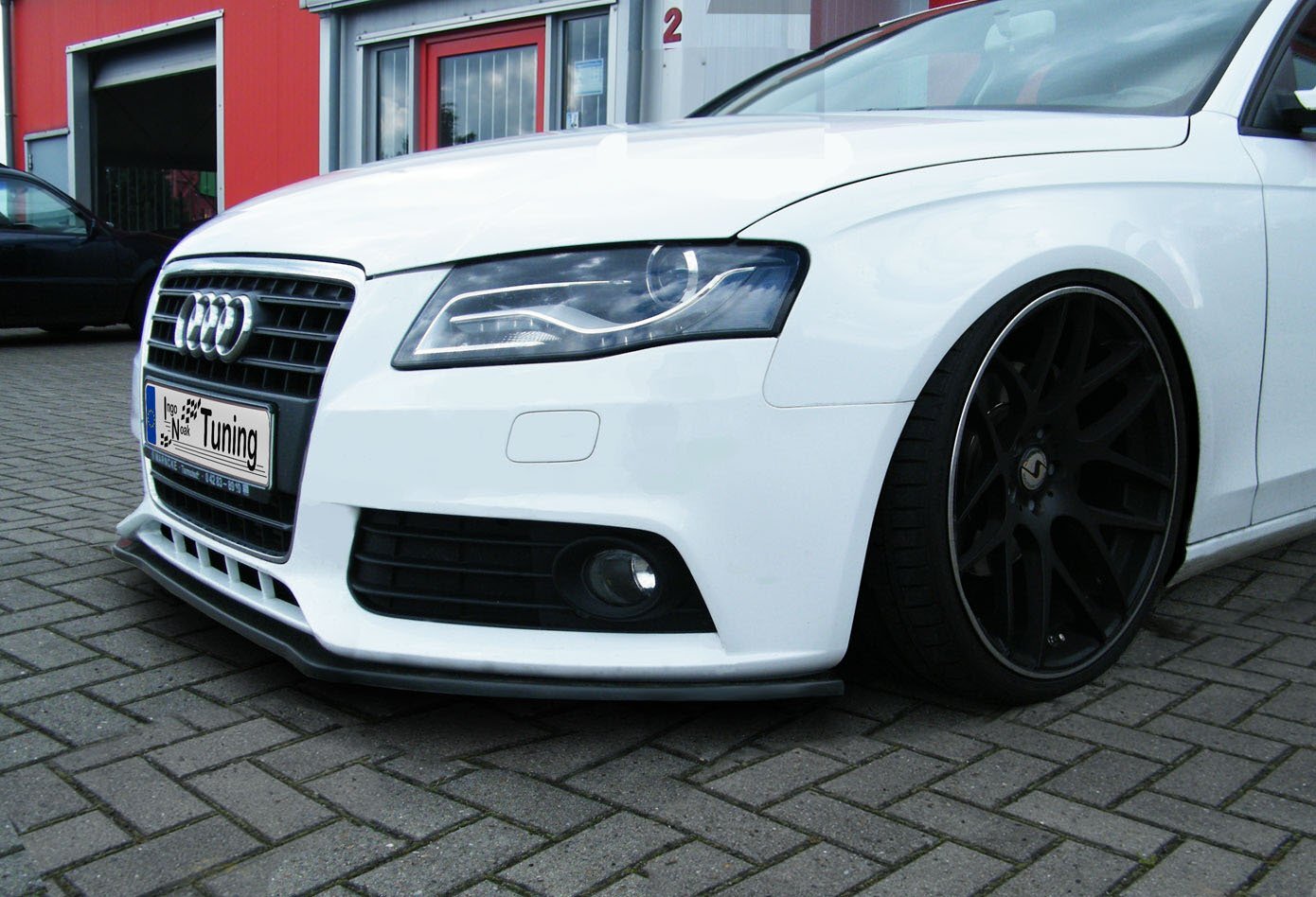 Cup Frontspoilerlippe für Audi A4 B8 Bj. 2007-2011 - Ingo Noak Tuning