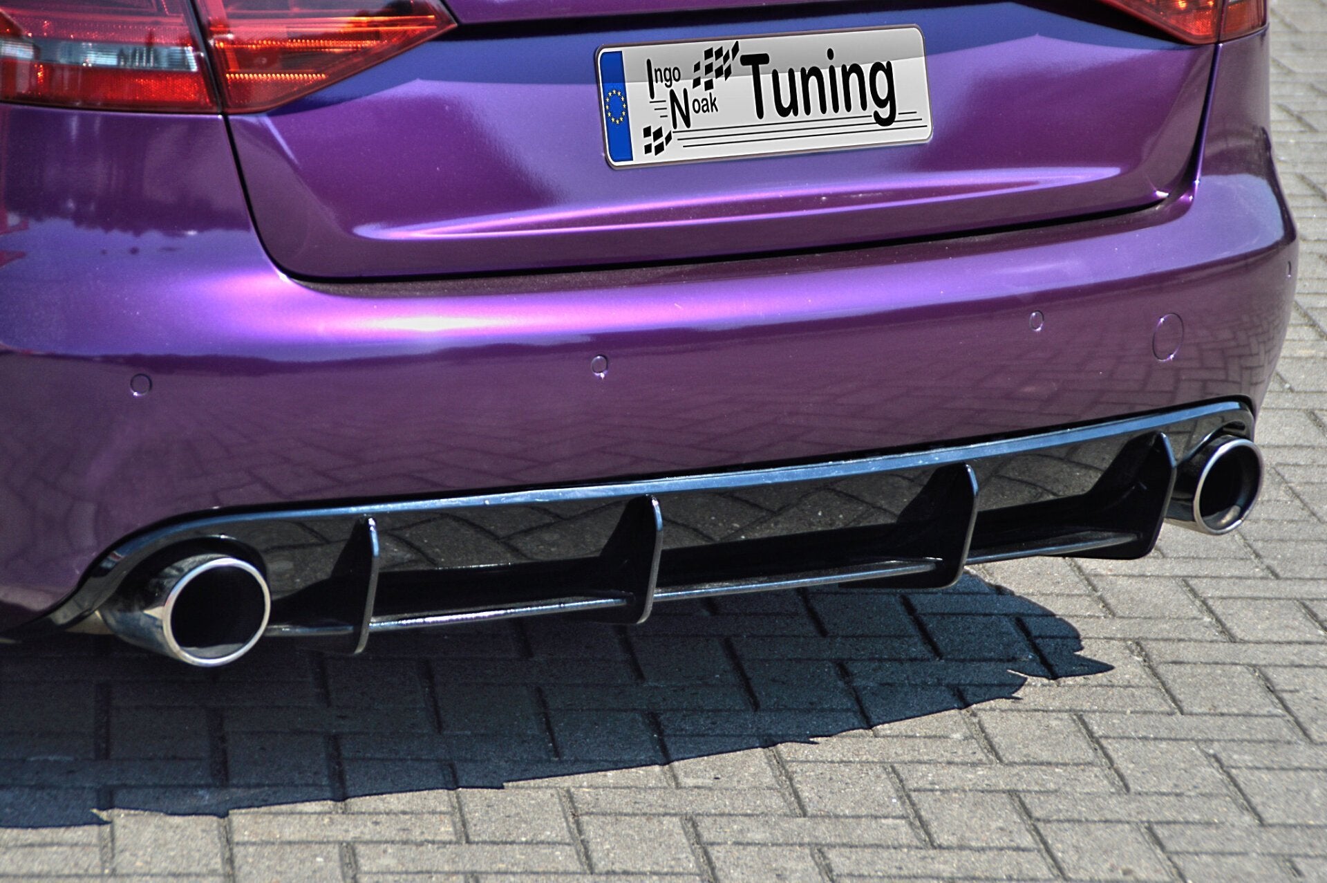 Heckansatz für Audi A4 B8 Avant Bj. 2007-2011 in Race Track Optik - Ingo Noak Tuning