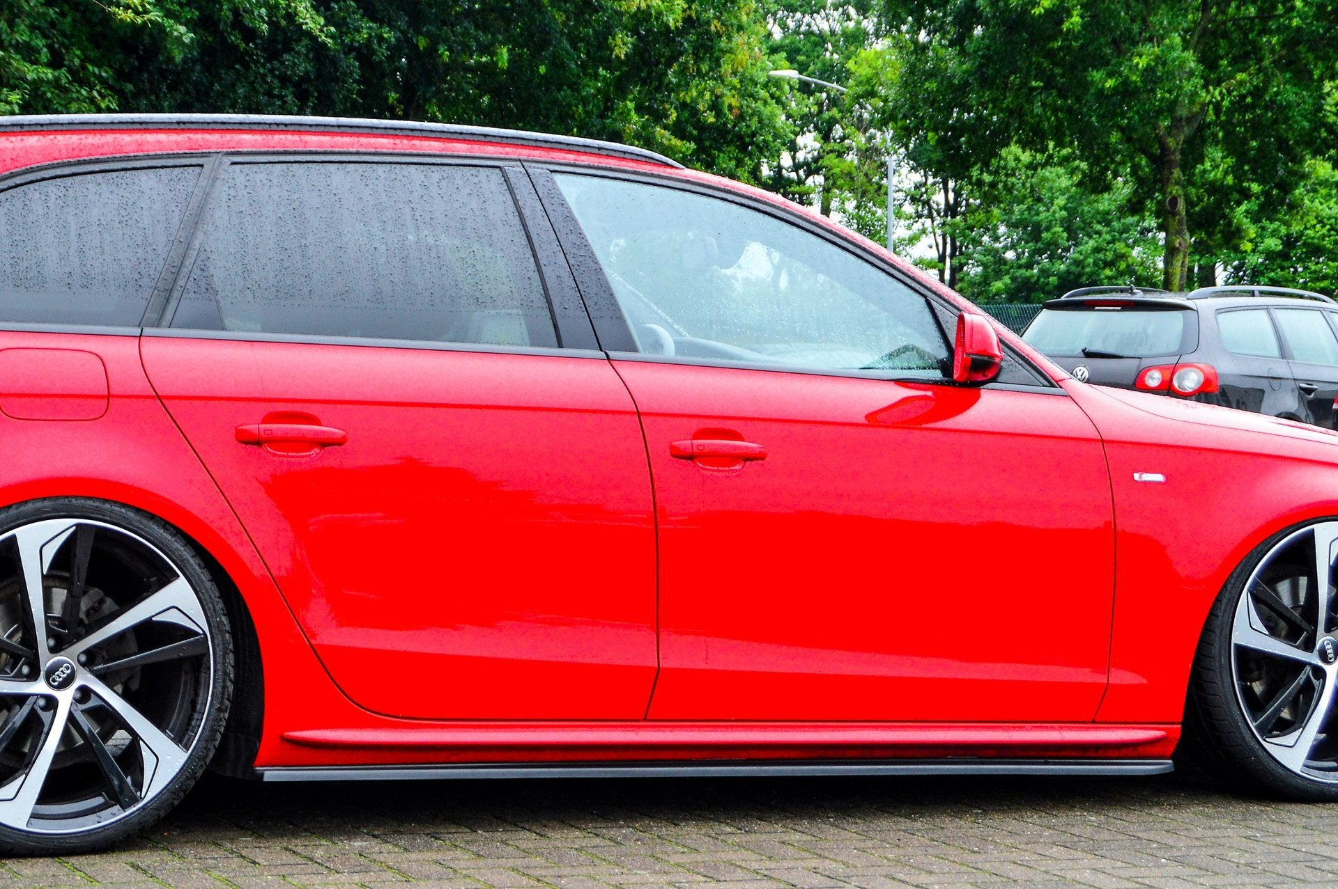 CUP Seitenschweller für Audi A4 B8 S-Line + S4 B8 Facelift Bj. 2011-2015 - Ingo Noak Tuning