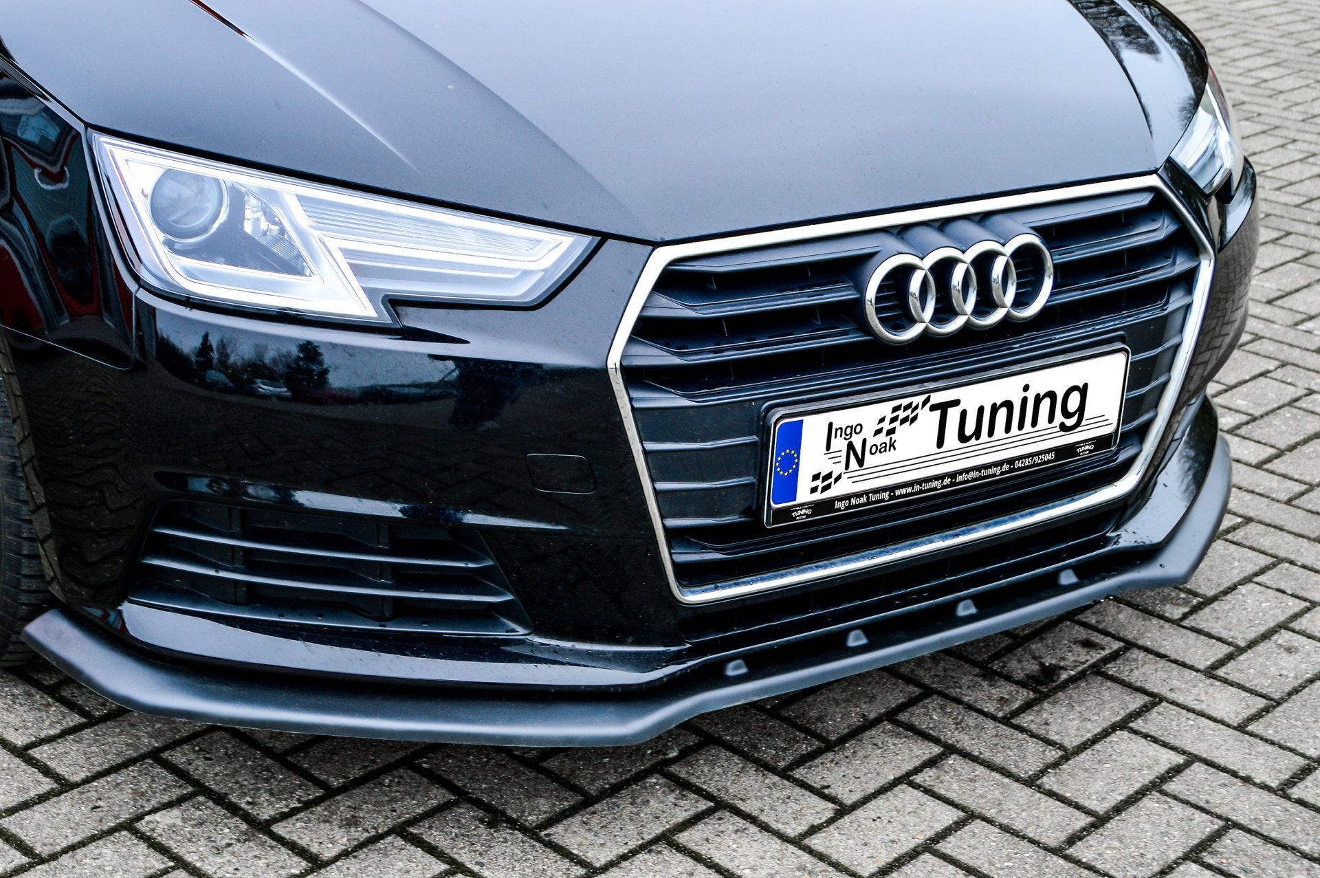 Cup Frontspoilerlippe für Audi A4 B9 ab Bj. 2015- - Ingo Noak Tuning