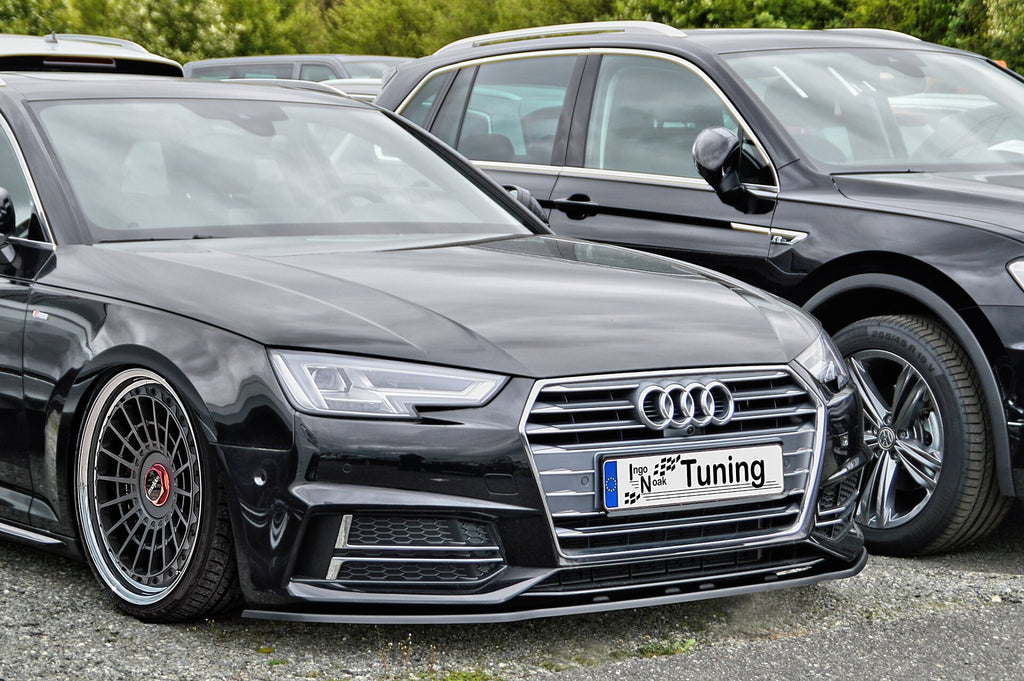 Cup Frontspoilerlippe für Audi A4 S-Line + S4 : B9 ab Bj. 2015- - Ingo Noak Tuning