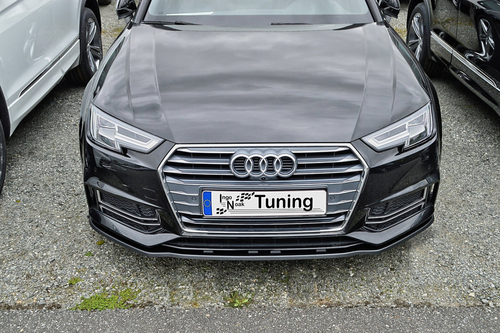 Cup Frontspoilerlippe für Audi A4 S-Line + S4 : B9 ab Bj. 2015- - Ingo Noak Tuning