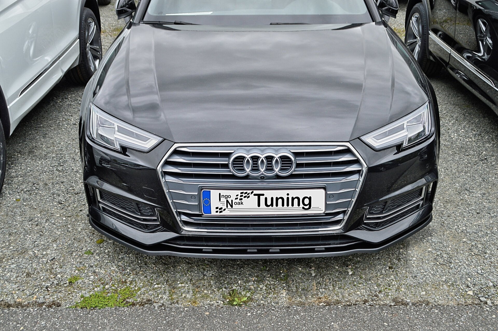 Cup Frontspoilerlippe für Audi A4 S-Line + S4 : B9 ab Bj. 2015- - Ingo Noak Tuning