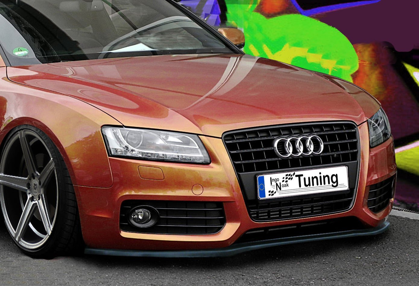 Cup Frontspoilerlippe für Audi A5 B8 Bj. 2005-2011 - Ingo Noak Tuning