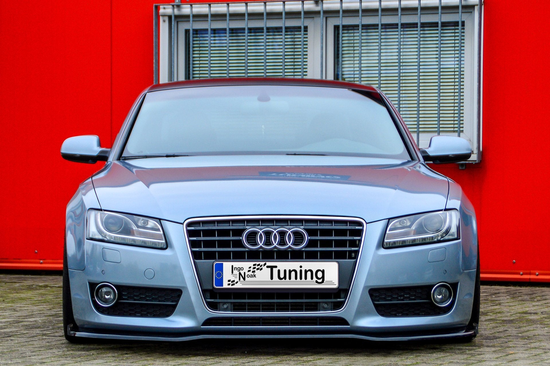 Cup Frontspoilerlippe mit Wing V2 für Audi A5 B8 Bj. 2005-2011 - Ingo Noak Tuning