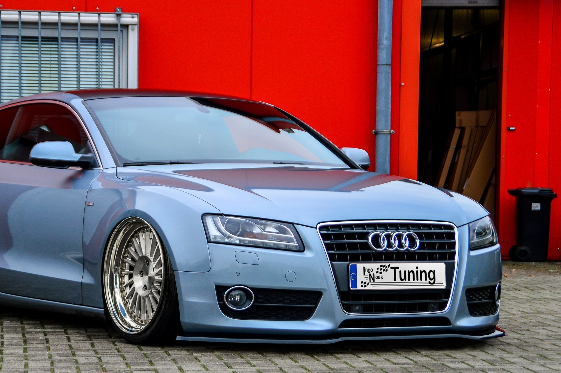 Cup Frontspoilerlippe Version 2 für Audi A5 B8 Bj. 2005-2011 - Ingo Noak Tuning