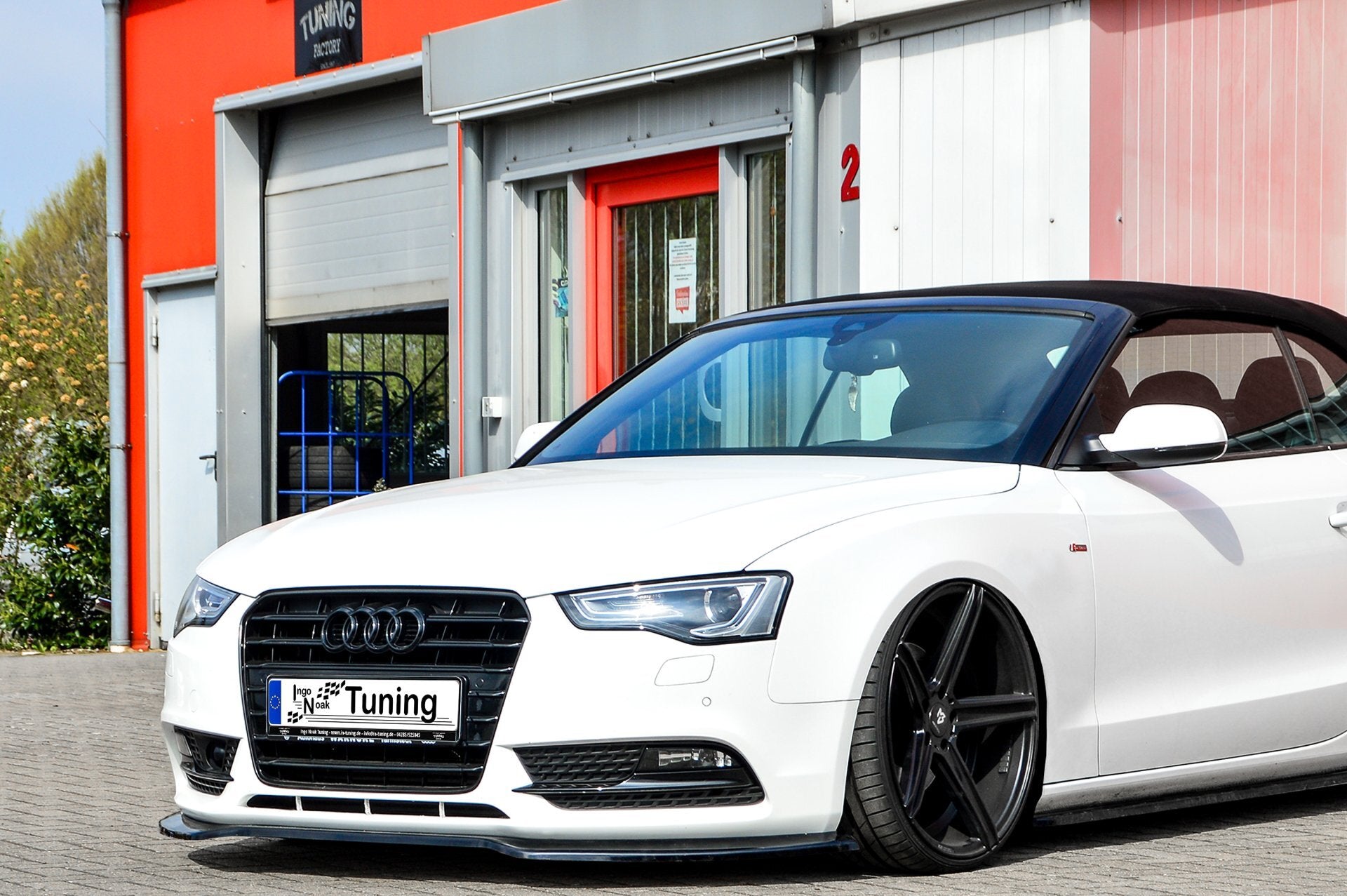 Cup Frontspoilerlippe für Audi A5 B8 Facelift Bj. 2011-2016 - Ingo Noak Tuning