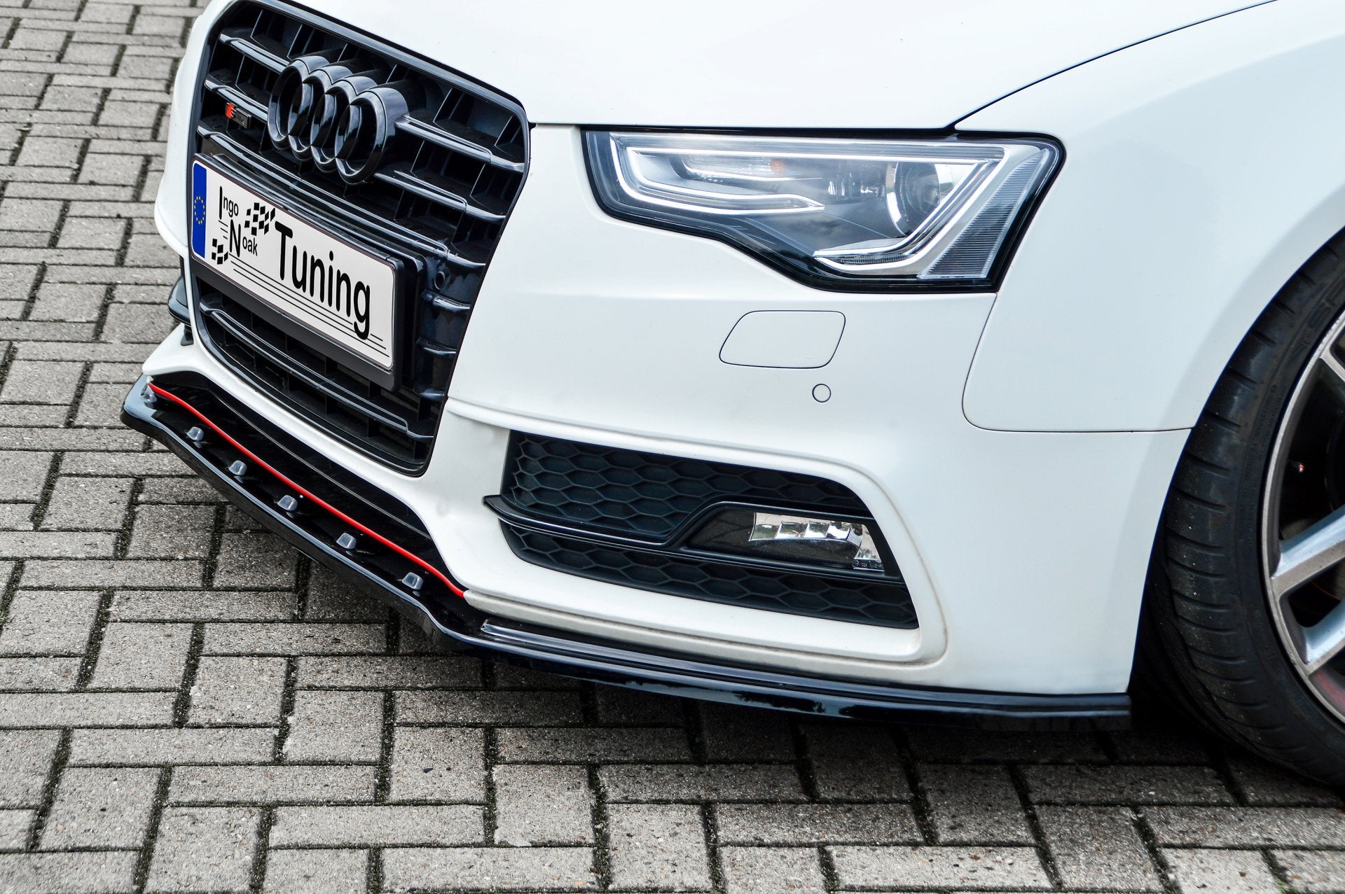 Cup Frontspoilerlippe für Audi A5 B8 Facelift S-Line ab Bj. 2011-2017 - Ingo Noak Tuning