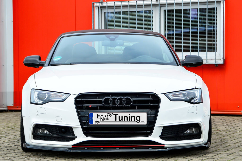 Cup Frontspoilerlippe mit Wing für Audi A5 B8 Facelift S-Line ab Bj. 2011-2017 - Ingo Noak Tuning