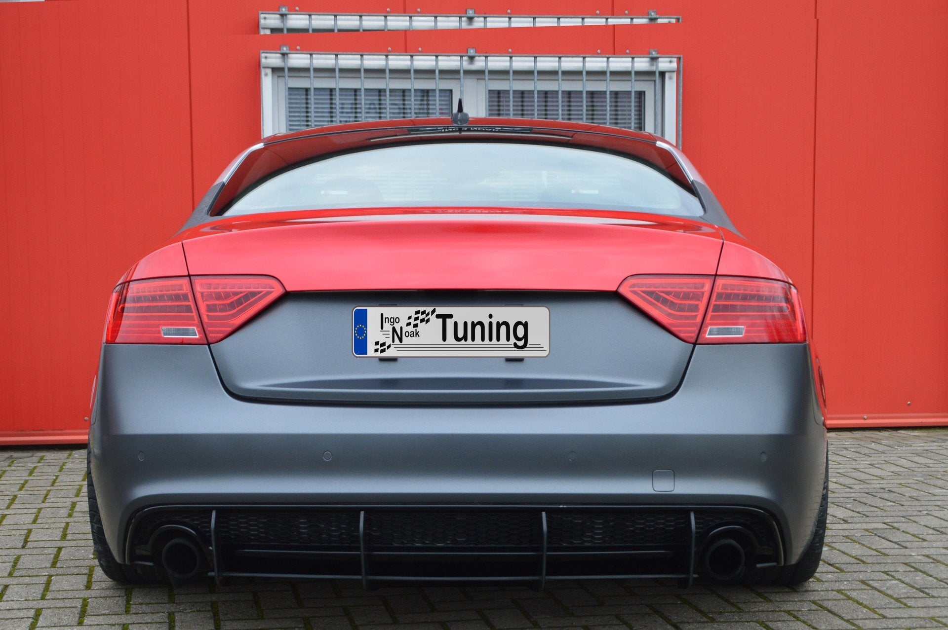 Gefräster Heckansatz für Audi A5 B8 Sport Edition Plus Bj. 2012-2017 - Ingo Noak Tuning