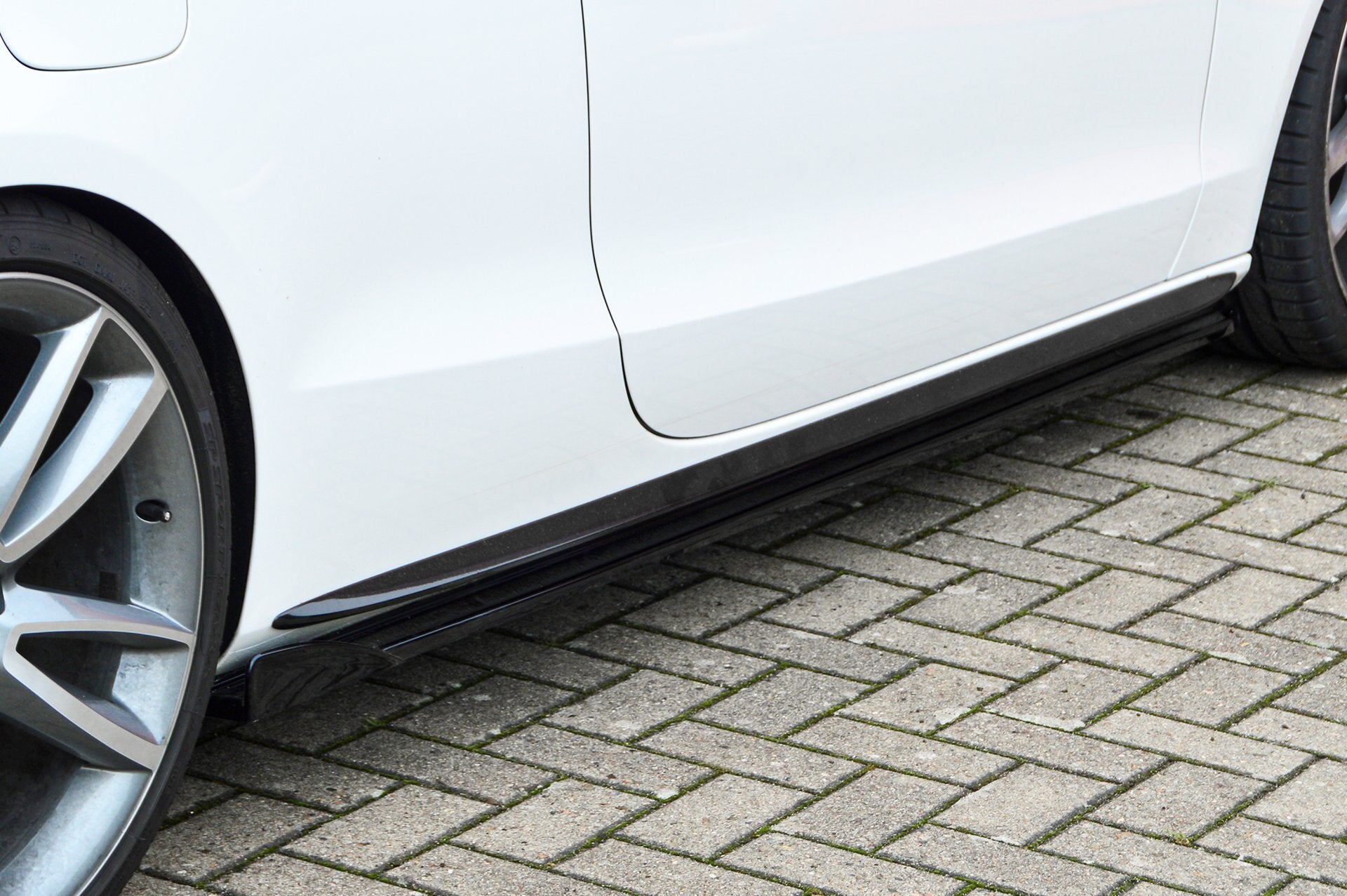 CUP Seitenschweller mit Wing für Audi A5 B8 S-Line Facelift Bj. 2011-2017 - Ingo Noak Tuning