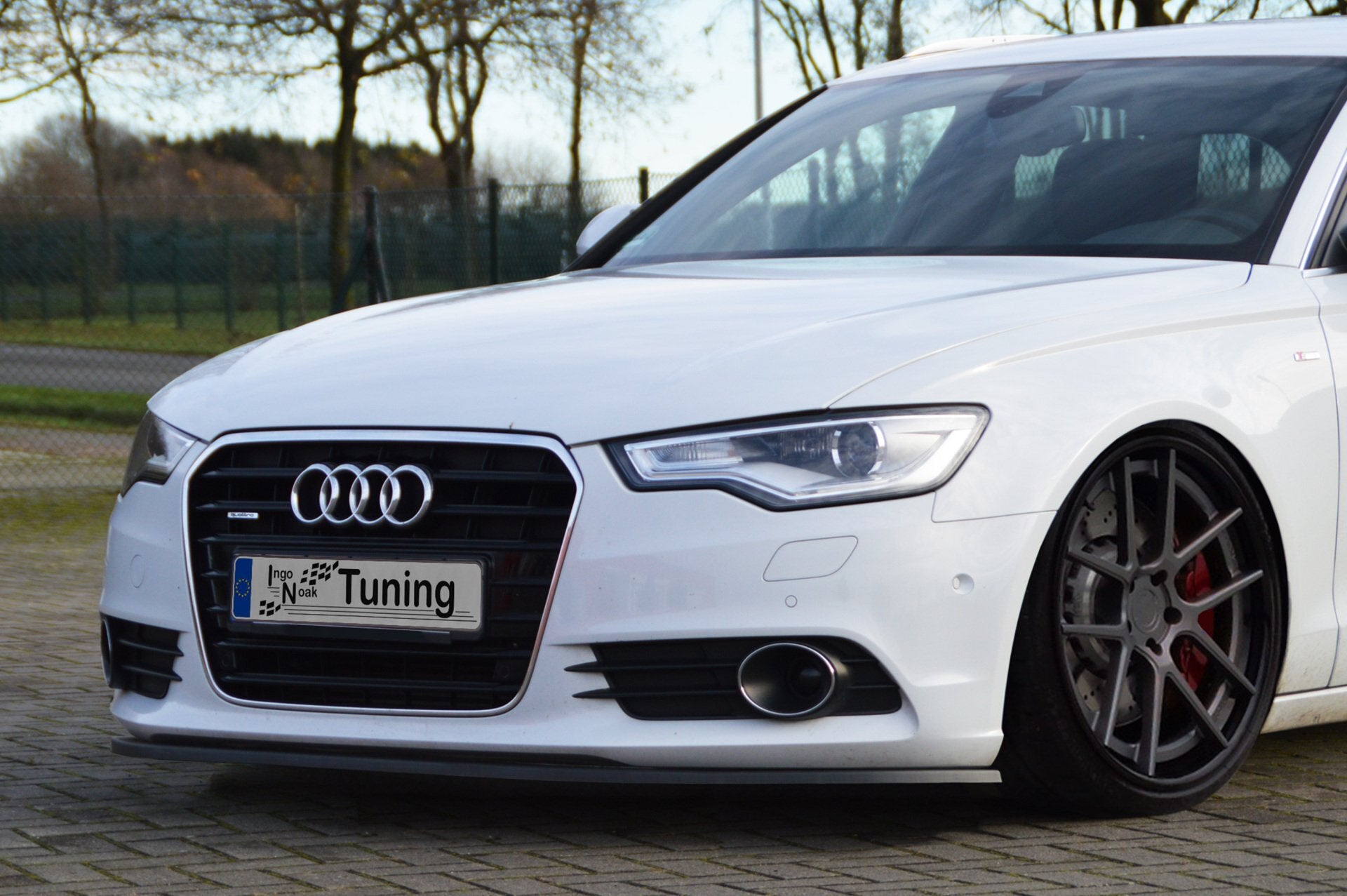 Cup Frontspoilerlippe für Audi A6 4G C7 Bj. 2010-2014 - Ingo Noak Tuning