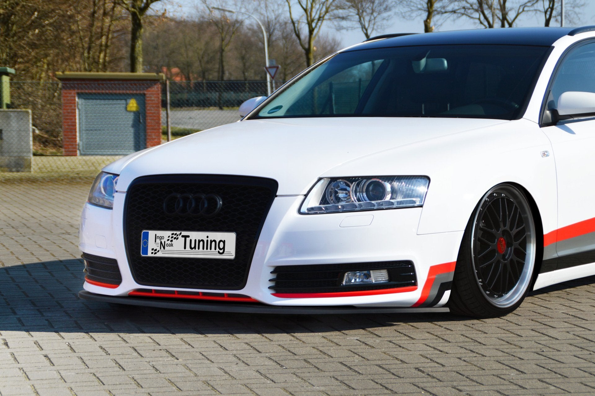 Cup Frontspoilerlippe für Audi A6 4F Facelift Bj. 2008-2011 - Ingo Noak Tuning