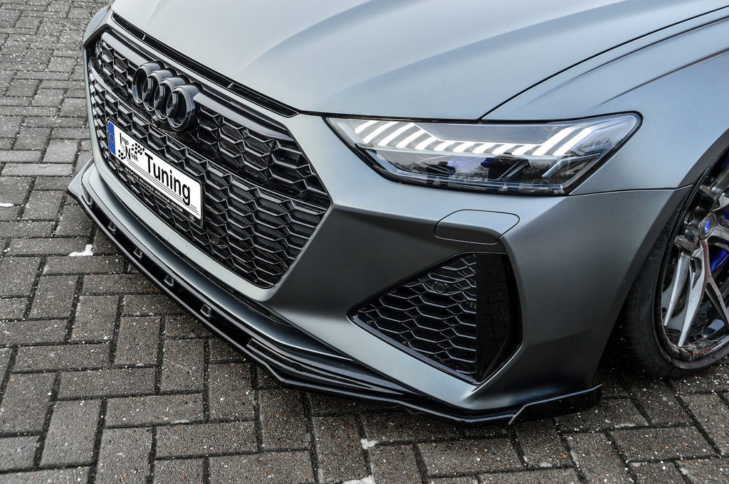 Cup Frontspoilerlippe mit Wing für Audi RS6 C8 ab Bj. 2019- - Ingo Noak Tuning