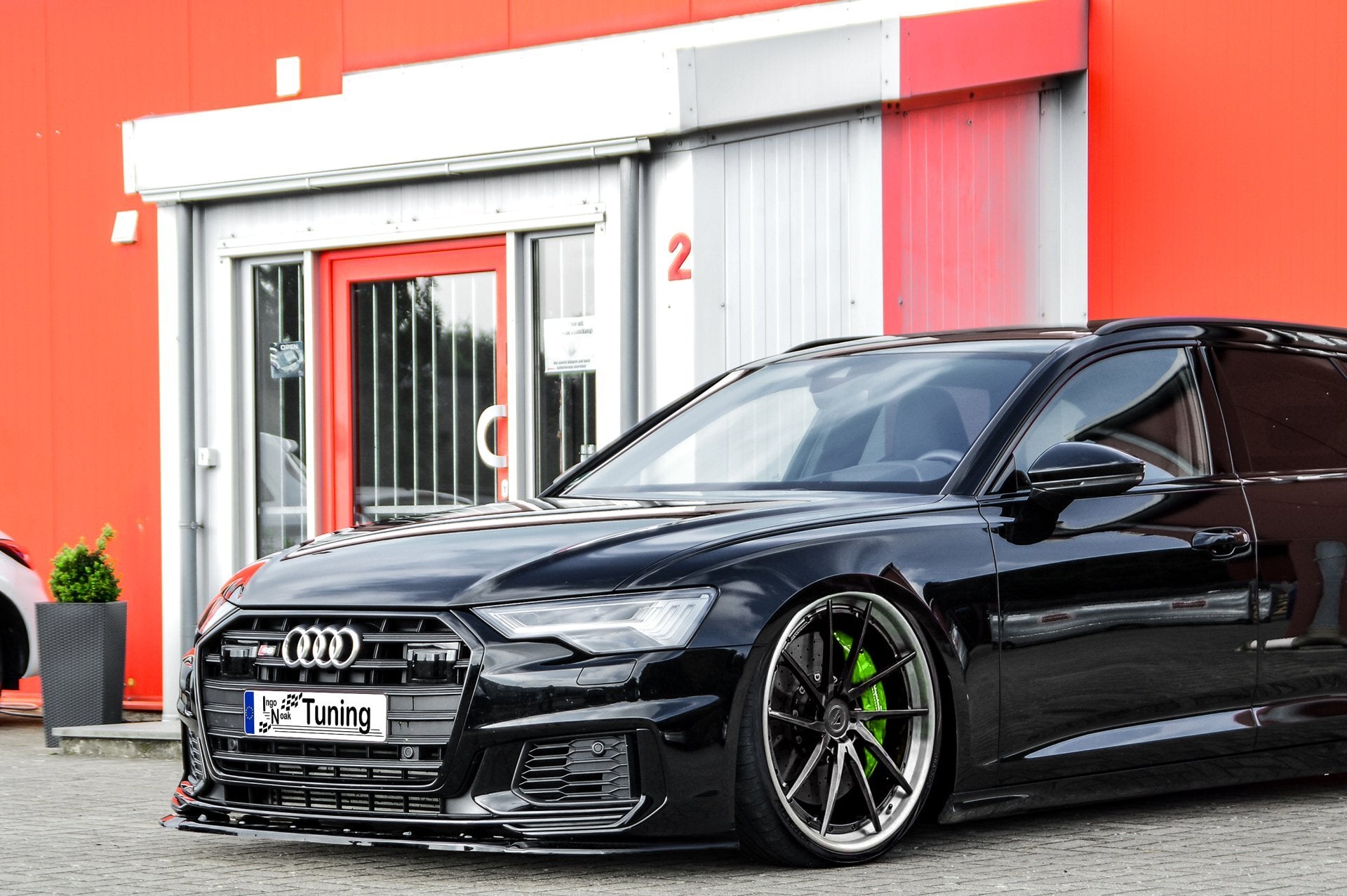 Cup Frontspoilerlippe für Audi A6 S-Line + S6 4K C8 ab Bj. 2018- - Ingo Noak Tuning