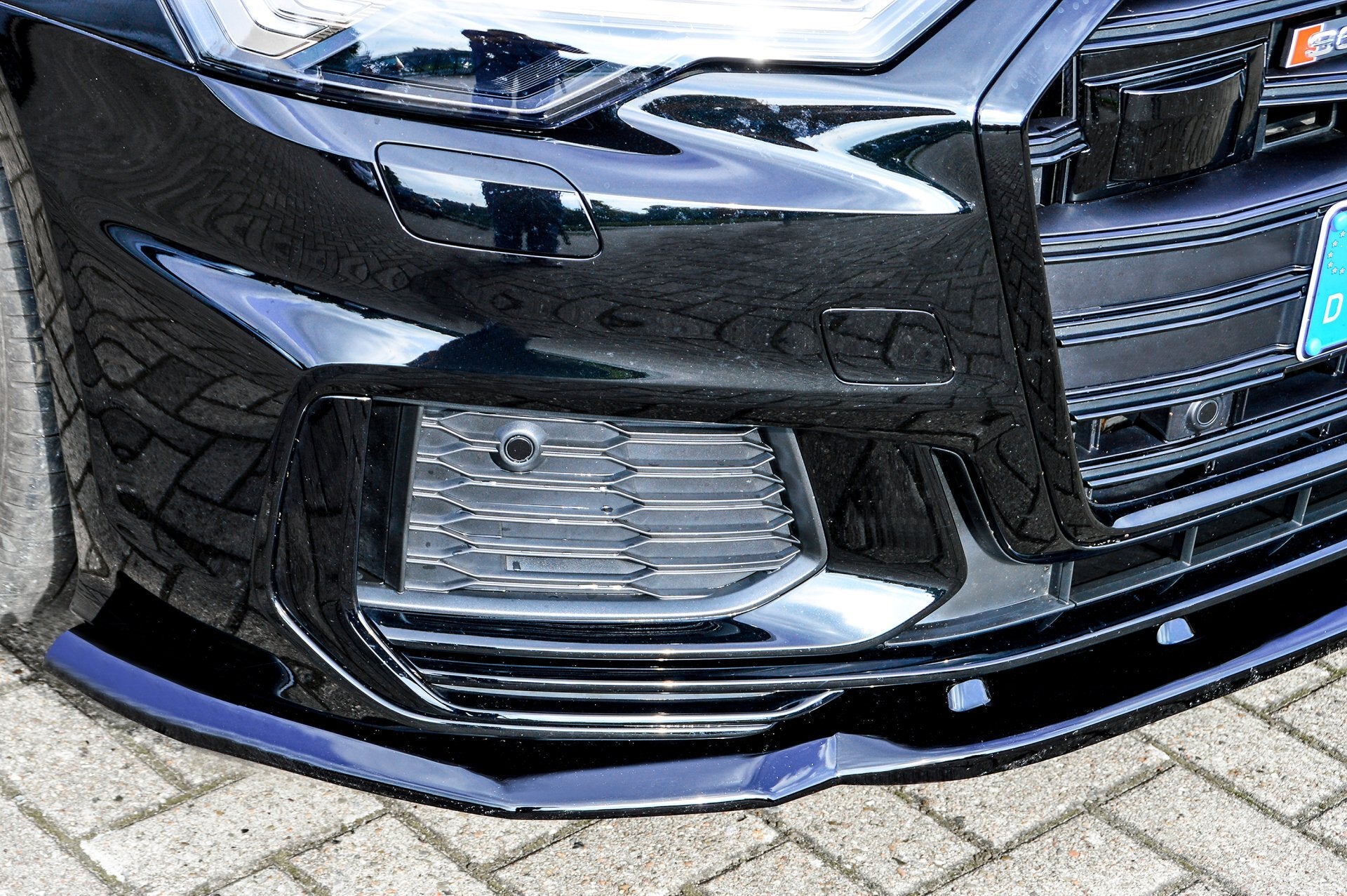 Cup Frontspoilerlippe für Audi A6 S-Line + S6 4K C8 ab Bj. 2018- - Ingo Noak Tuning