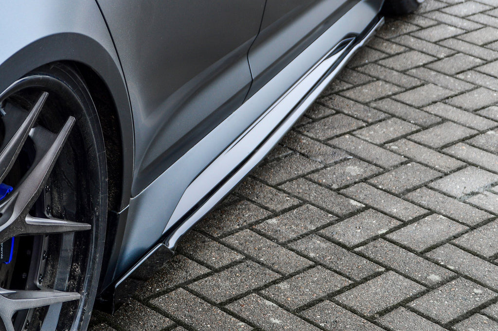 Cup Seitenschweller mit Wing hinten für Audi RS7 C8 Bj .ab.2019- - Ingo Noak Tuning