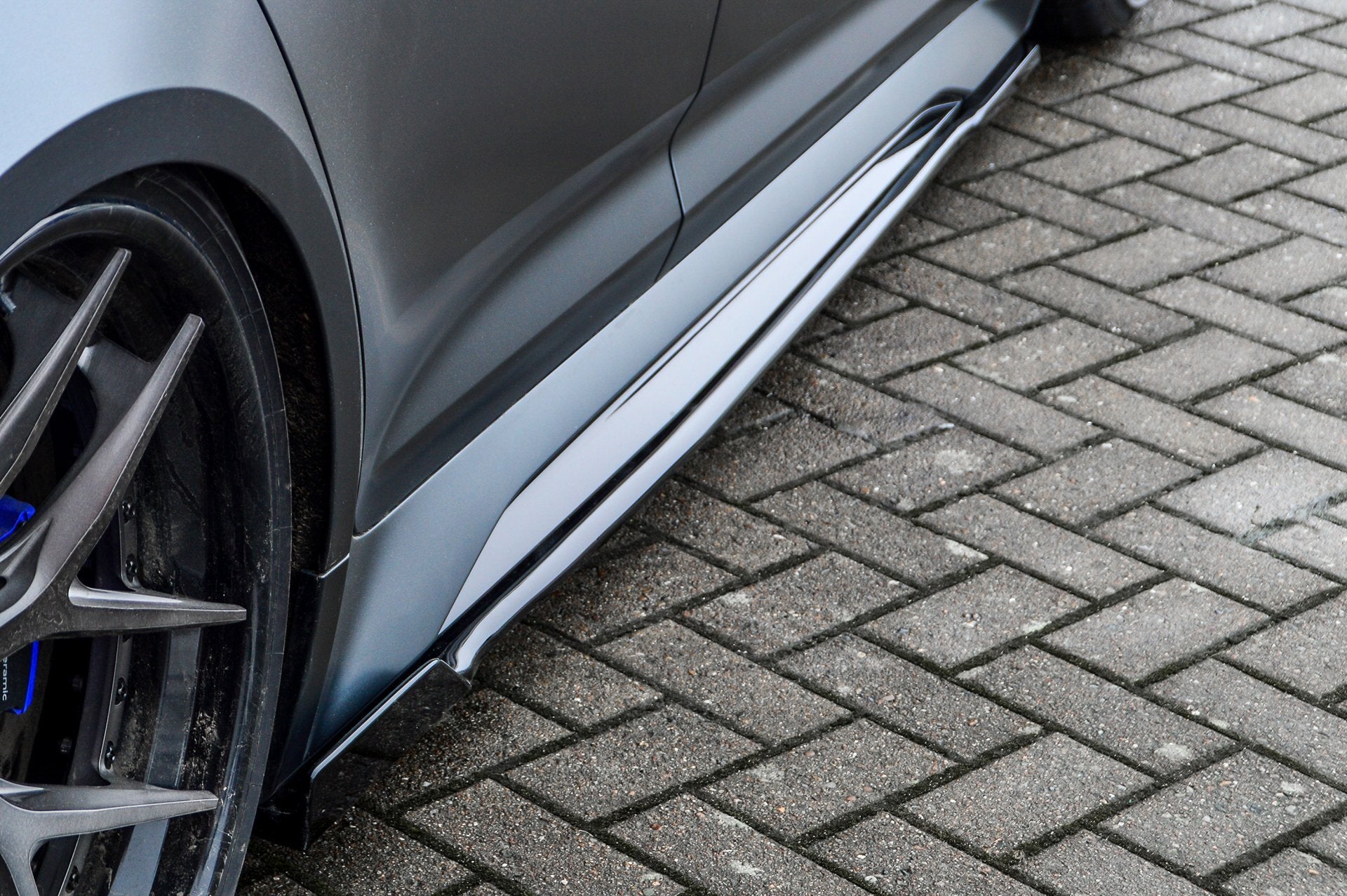Cup Seitenschweller mit Wing hinten für Audi RS7 C8 Bj .ab.2019- - Ingo Noak Tuning