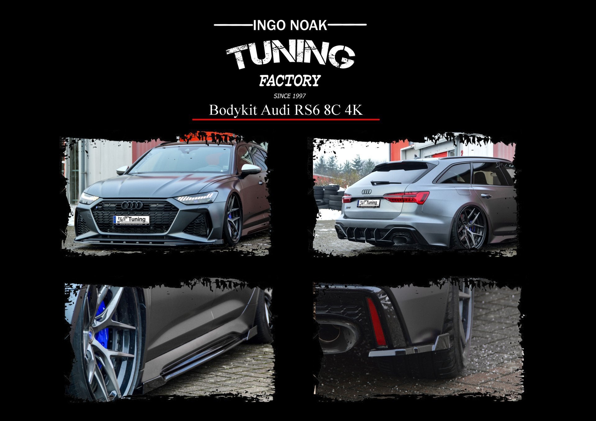 Bodykit für Audi RS6 C8 4K Bj.2019- - Ingo Noak Tuning