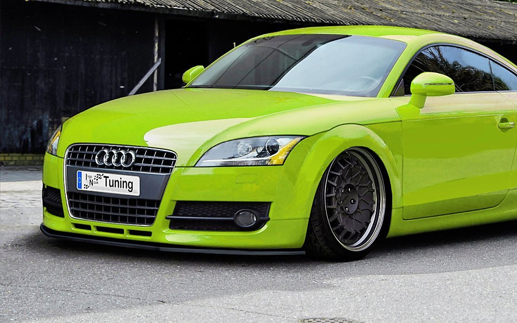 CUP Frontspoilerlippe für Audi TT 8J ab Bj. 2006- - Ingo Noak Tuning