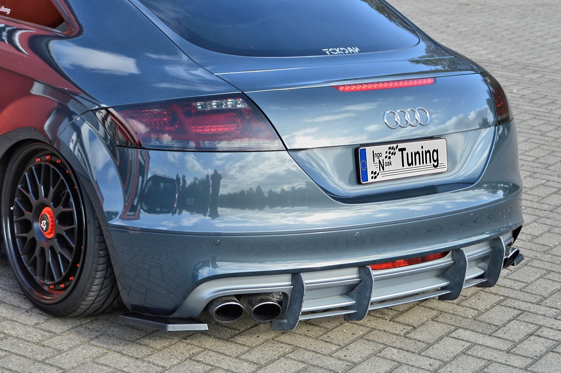 Racing Heckansatz +Seitenteile für Audi TTS 8J Coupe ab Bj. 2009- - Ingo Noak Tuning