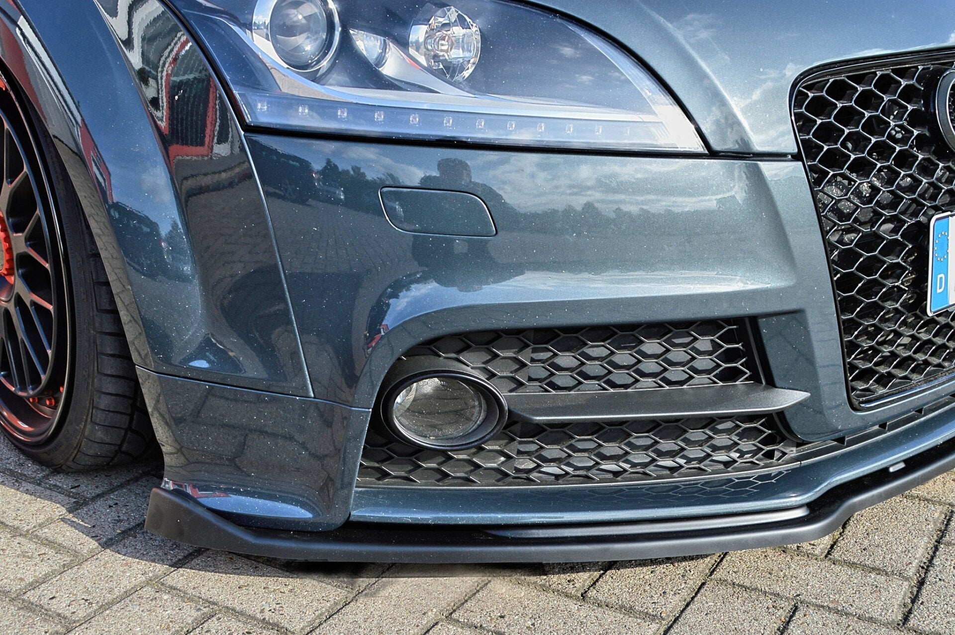 Cup Frontspoilerlippe für Audi TTS 8J Coupe ab Bj. 2009- - Ingo Noak Tuning
