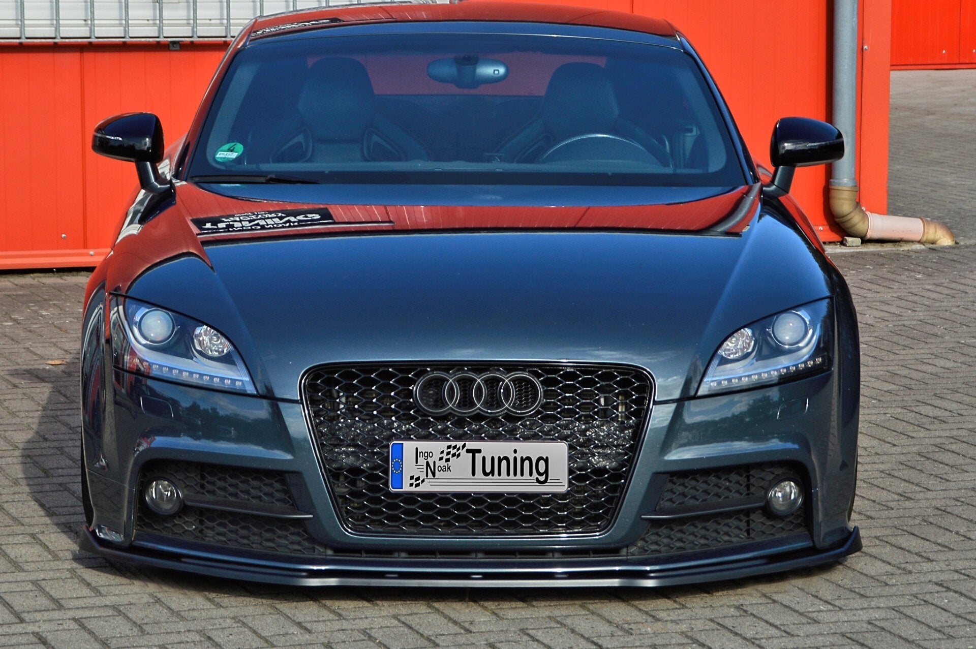 Cup Frontspoilerlippe für Audi TTS 8J Coupe ab Bj. 2009- - Ingo Noak Tuning