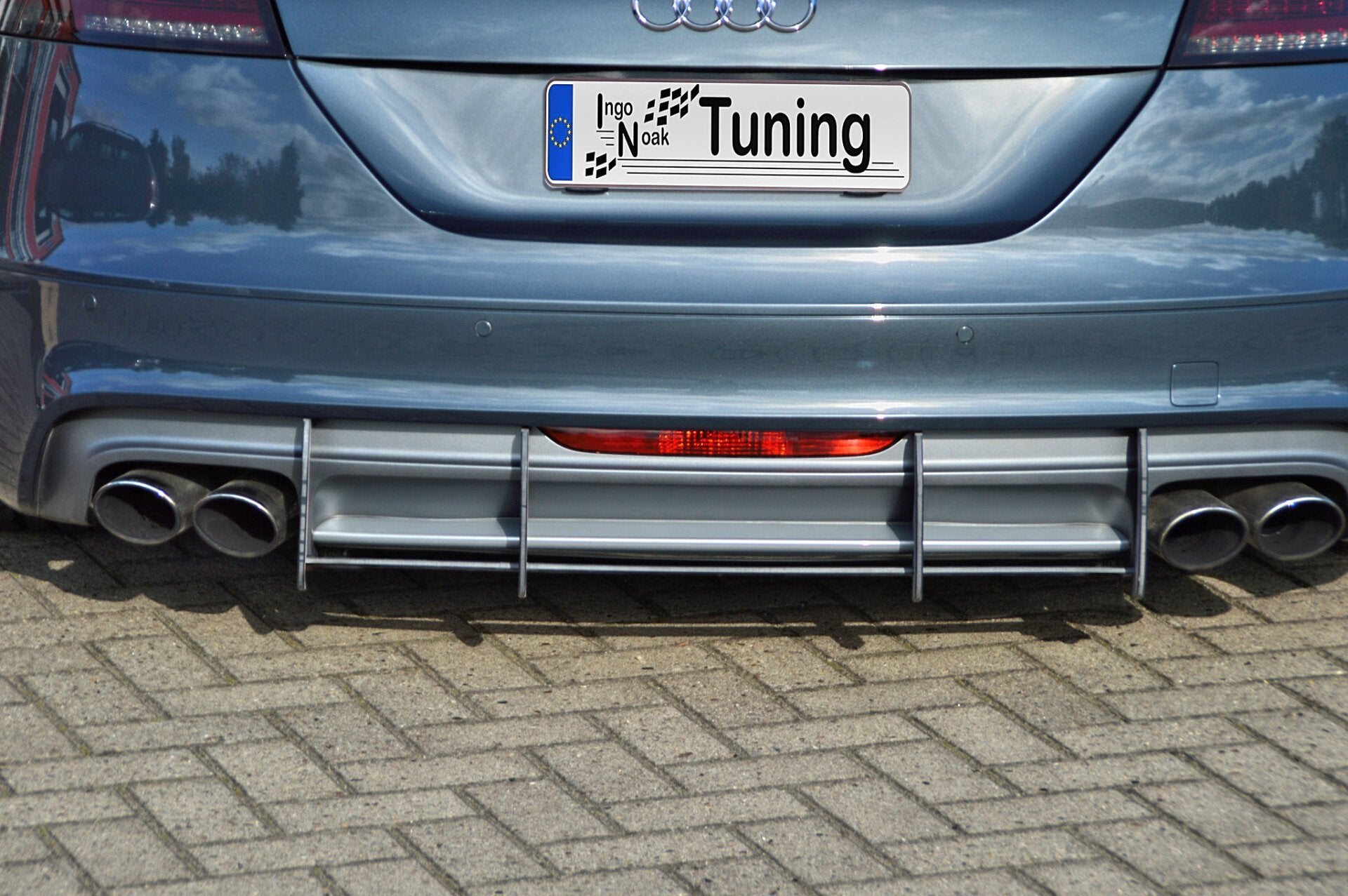 Racing Heckansatz +Seitenteile für Audi TTS 8J Coupe ab Bj. 2009- - Ingo Noak Tuning