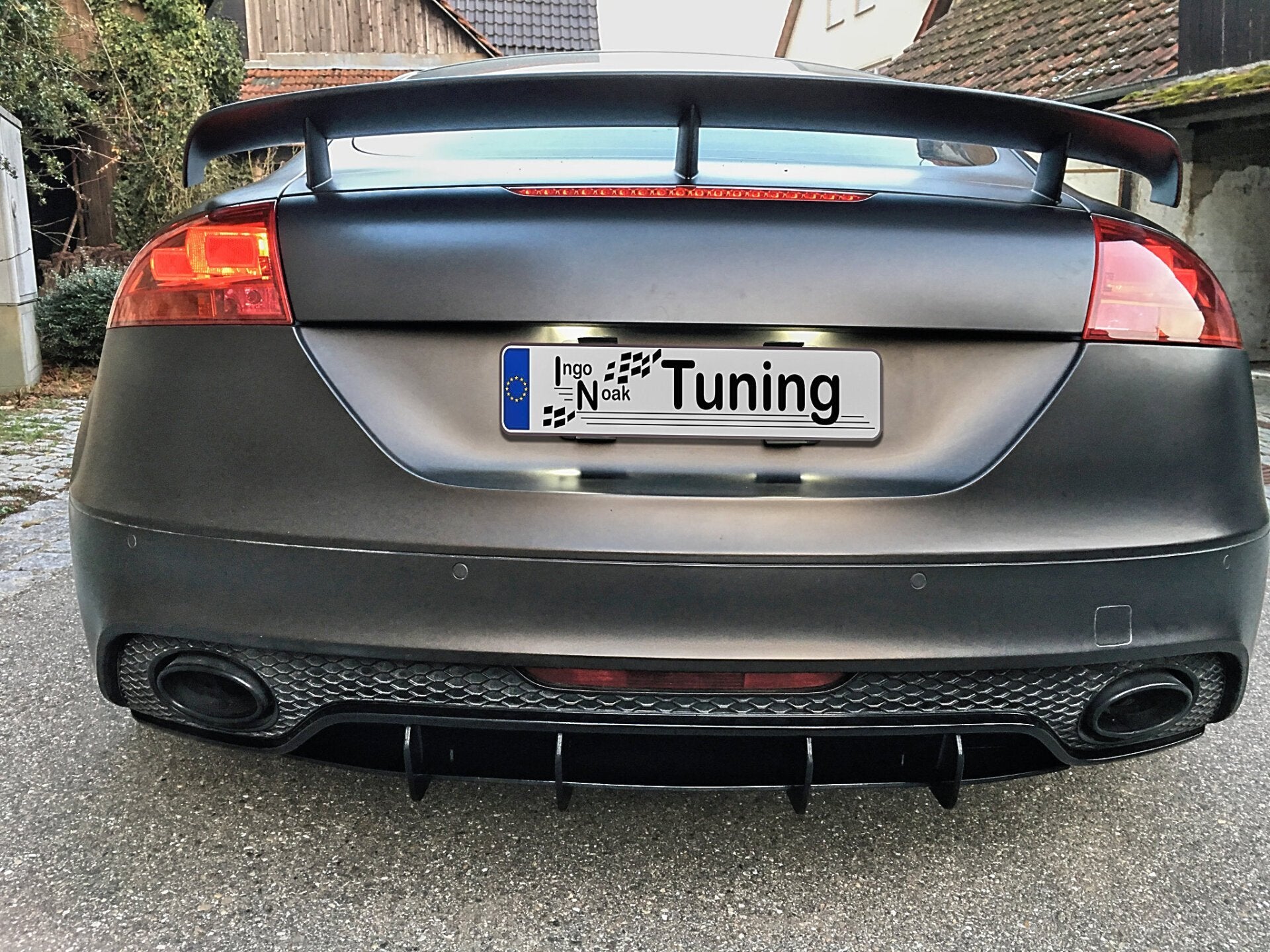 Racing Heckansatz Diffusor für Audi TT RS 8J Coupe - Ingo Noak Tuning