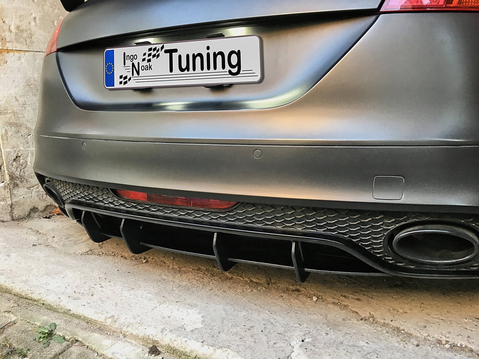 Racing Heckansatz Diffusor für Audi TT RS 8J Coupe - Ingo Noak Tuning