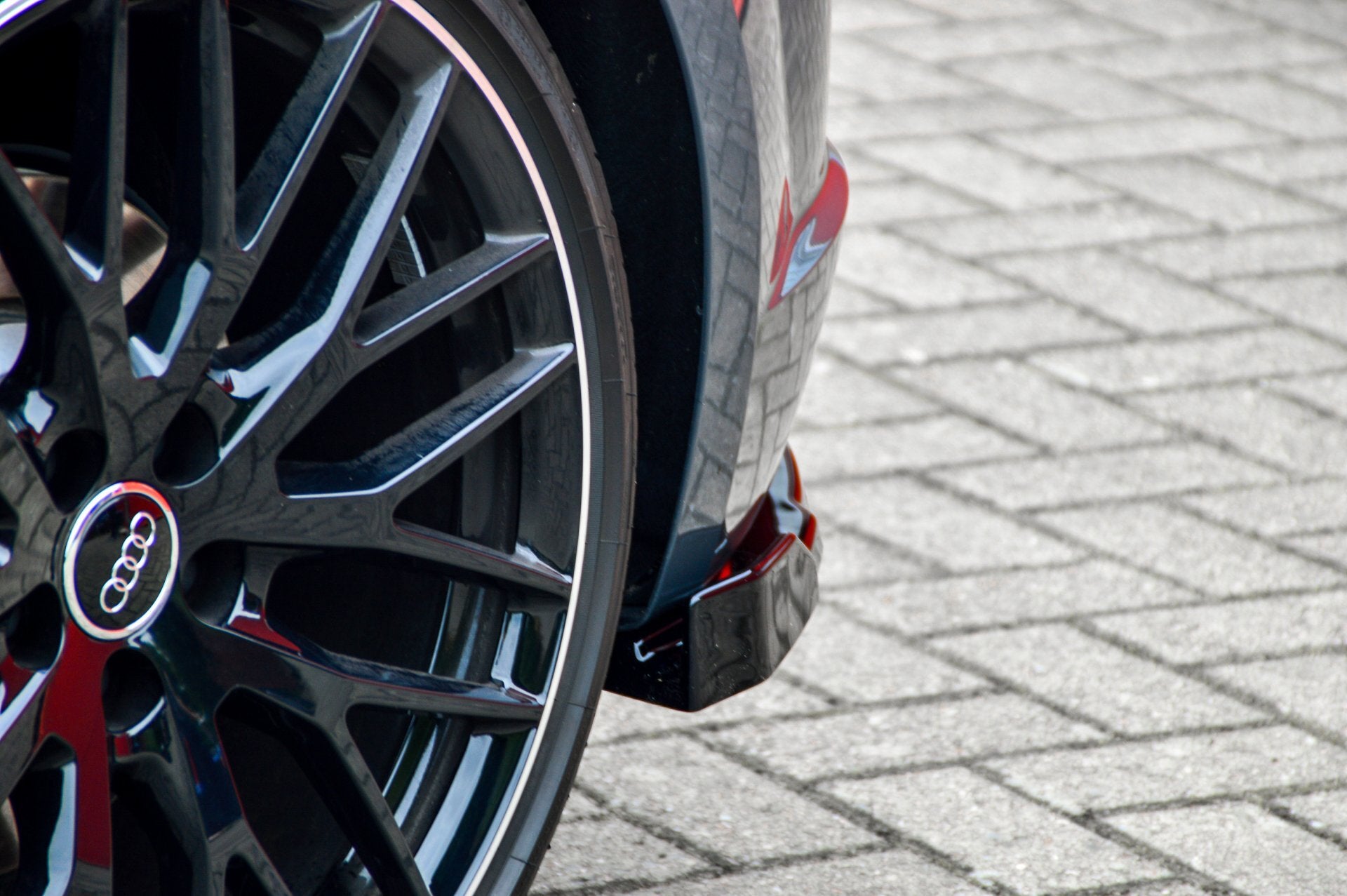 Heckansatz Seitenteile mit Wing für Audi TTS 8S Facelift - Ingo Noak Tuning