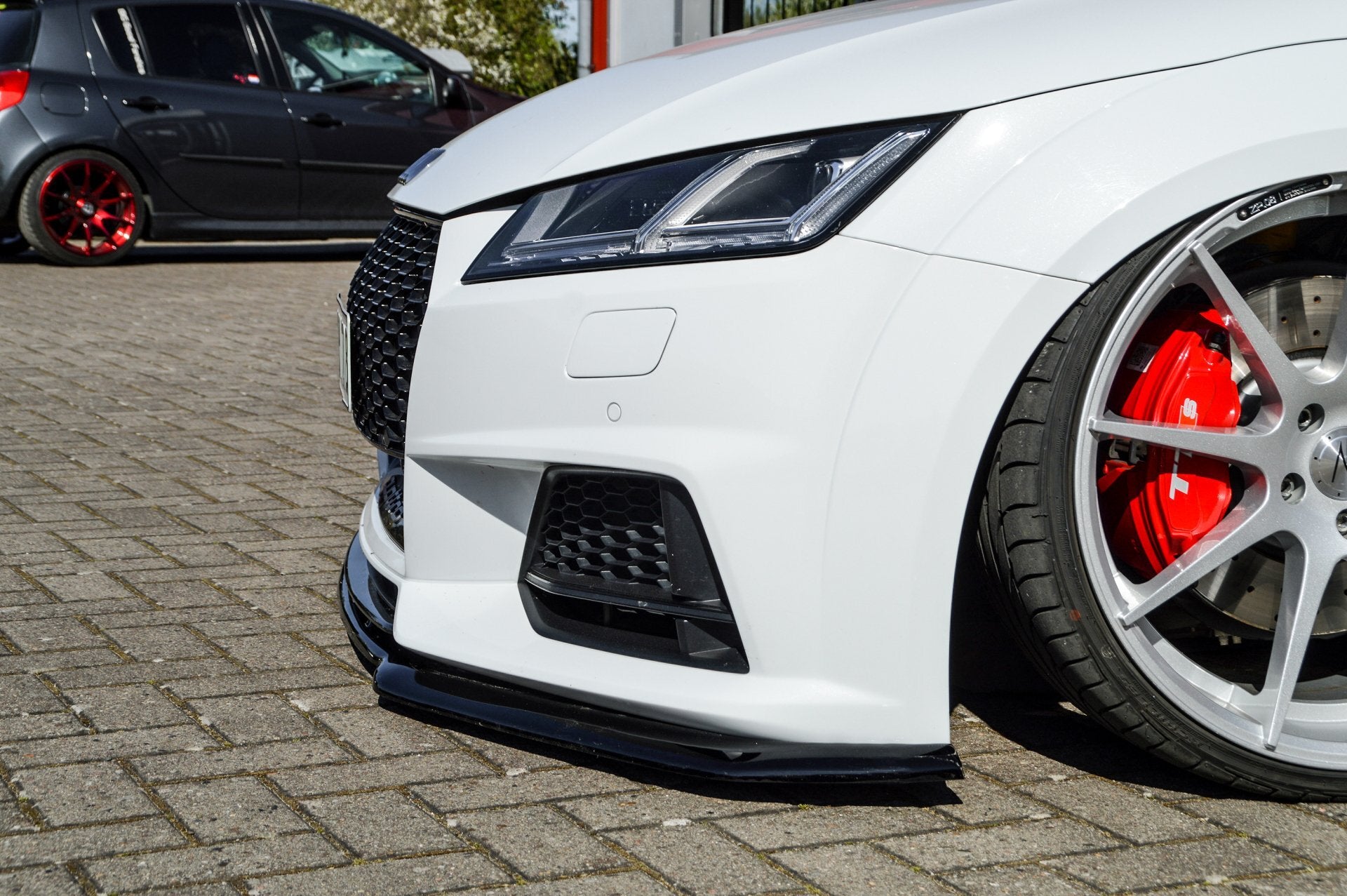 Spoilerschwert Frontspoiler Cuplippe aus ABS für Audi TT+TTS 8S S-Line - Ingo Noak Tuning