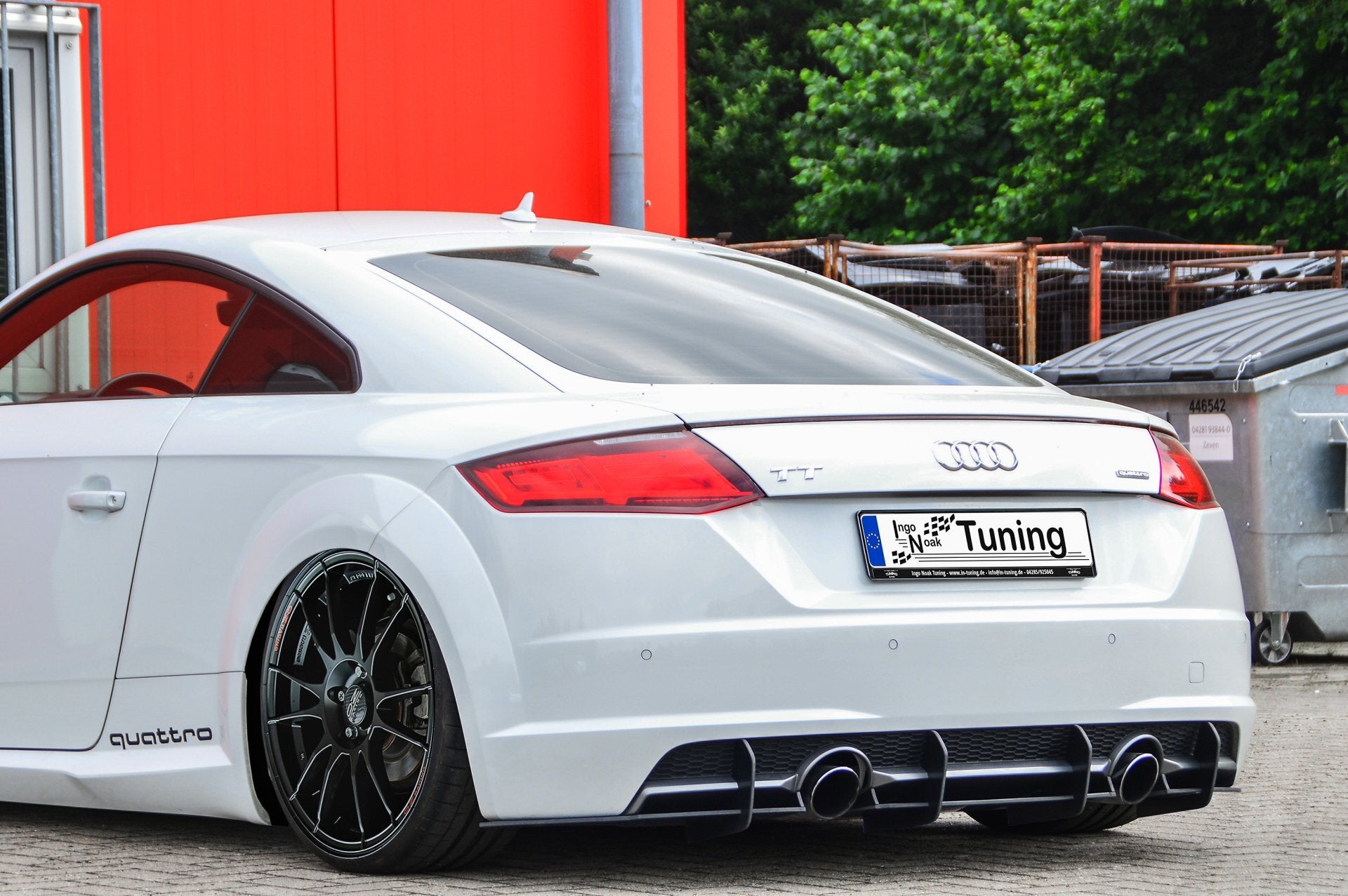 Racing Heckansatz für Audi TT 8S mit S-Line - Ingo Noak Tuning