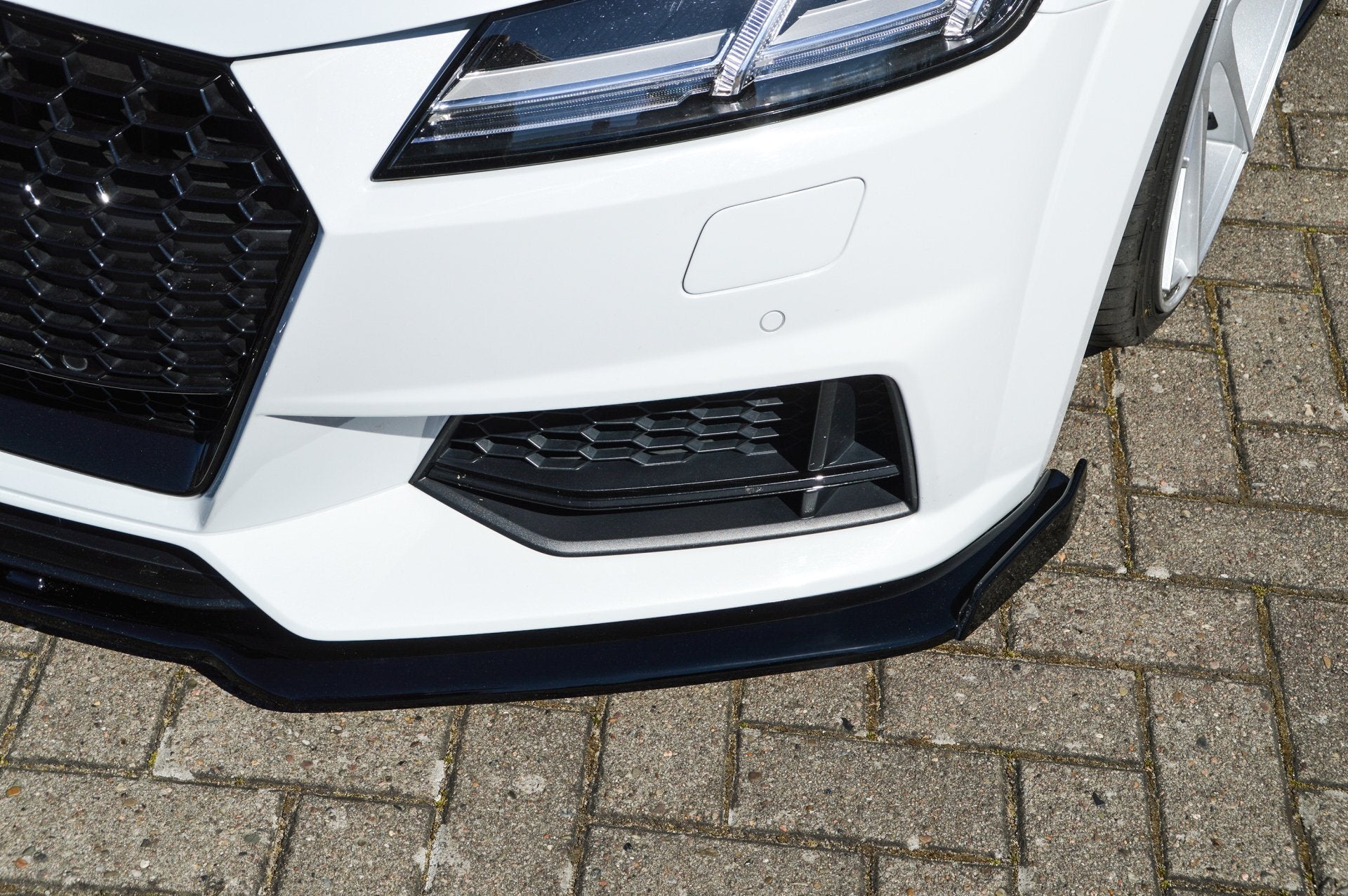 Spoilerschwert Frontspoiler Cuplippe mit Wing aus ABS für Audi TT+TTS 8S S-Line - Ingo Noak Tuning