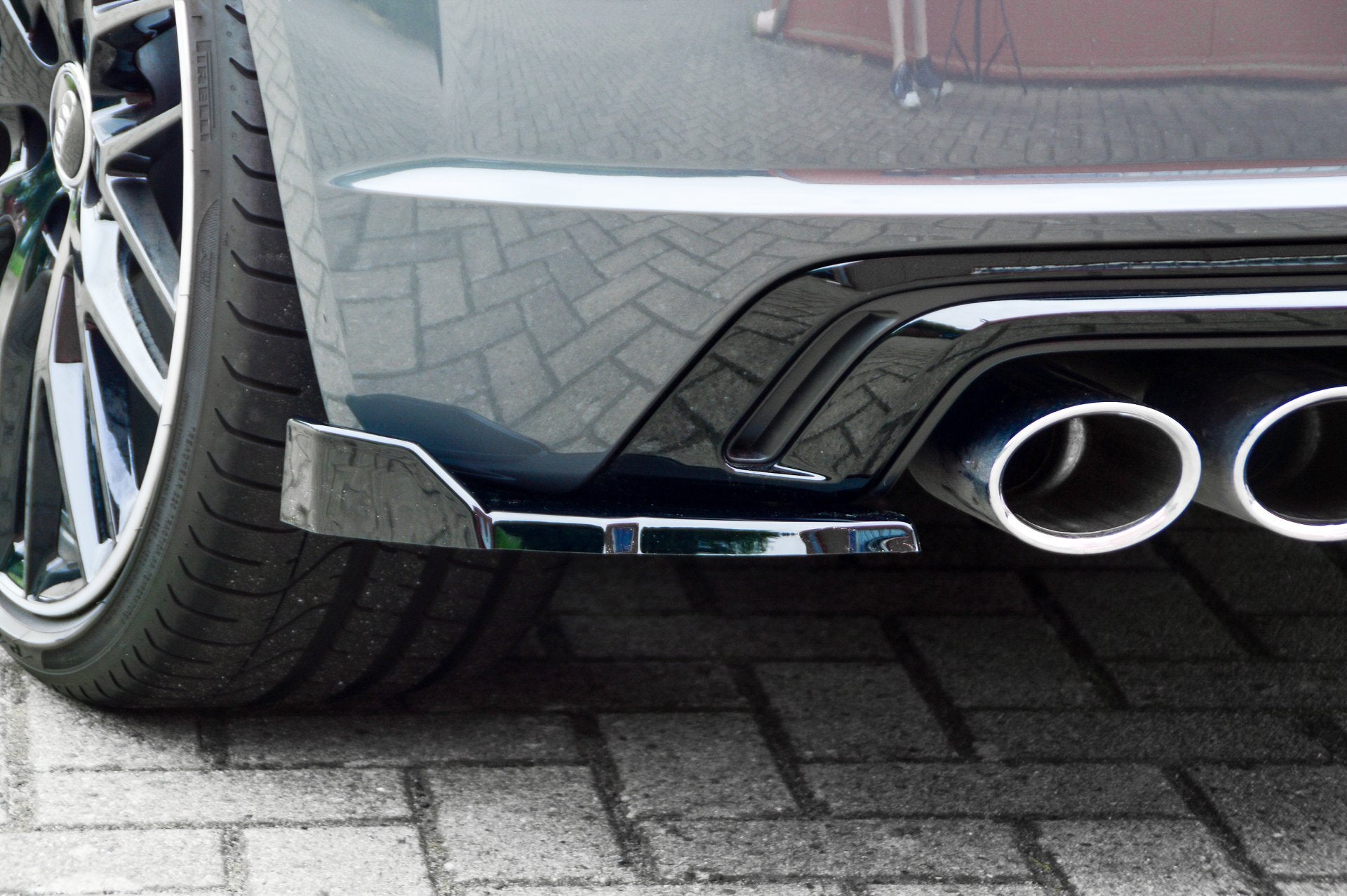 Heckansatz Seitenteile mit Wing für Audi TTS 8S Facelift - Ingo Noak Tuning