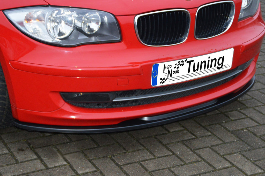 CUP Frontspoilerlippe für BMW 1er E81 87 Facelift ab Bj. 2007- - Ingo Noak Tuning