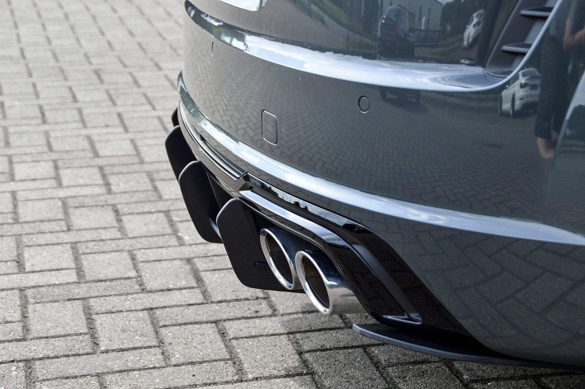 Racing Heckansatz Diffusor für Audi TTS 8S Facelift - Ingo Noak Tuning
