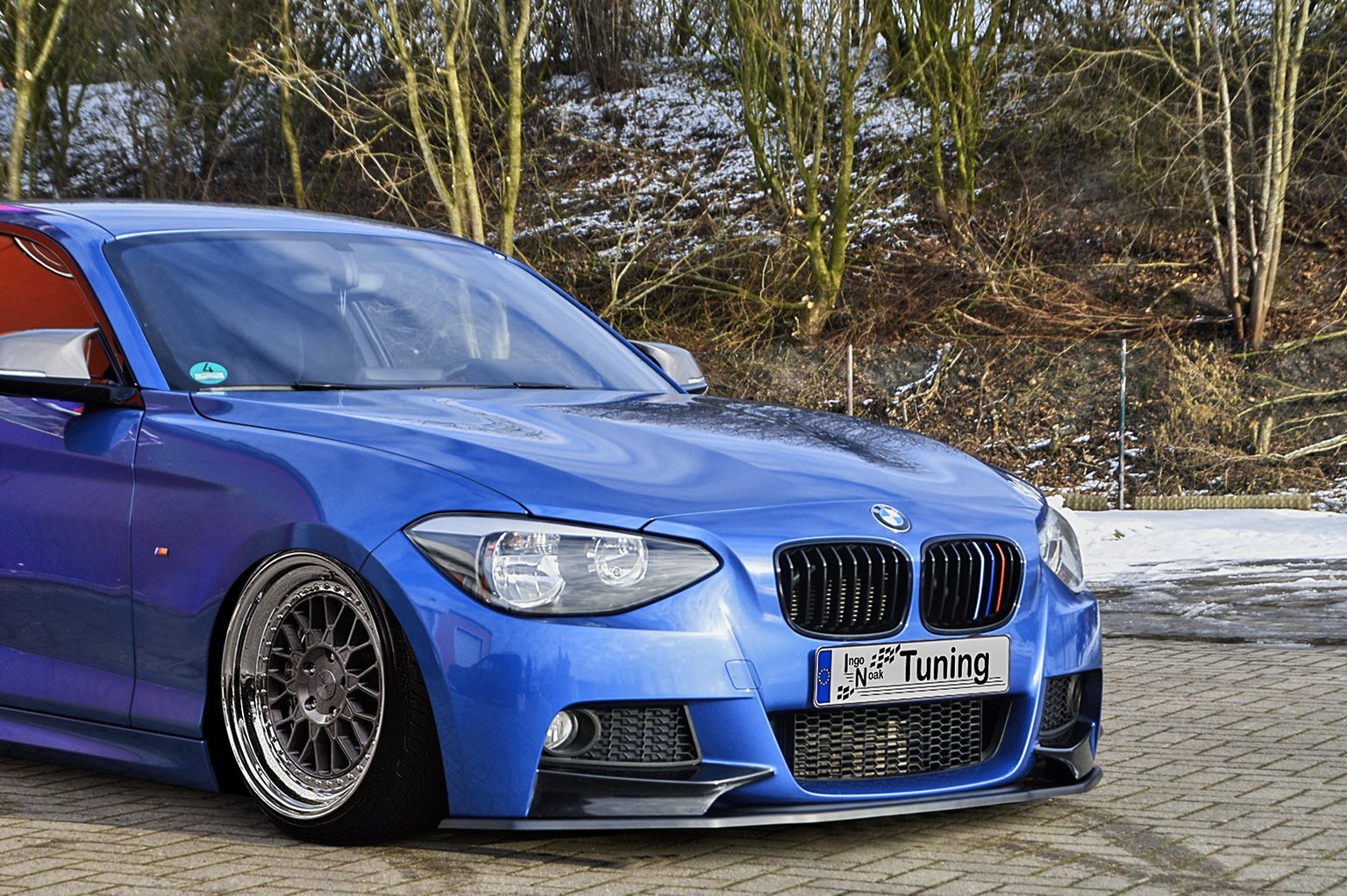 CUP Frontspoilerlippe für BMW 1er F20 F21 M- Paket Bj. 2011-2015 - Ingo Noak Tuning