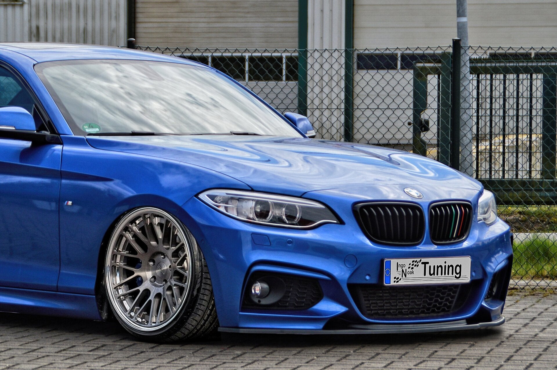 Frontspoiler Cuplippe für BMW 2er F22 F23 M-Paket mit ABE - Ingo Noak Tuning
